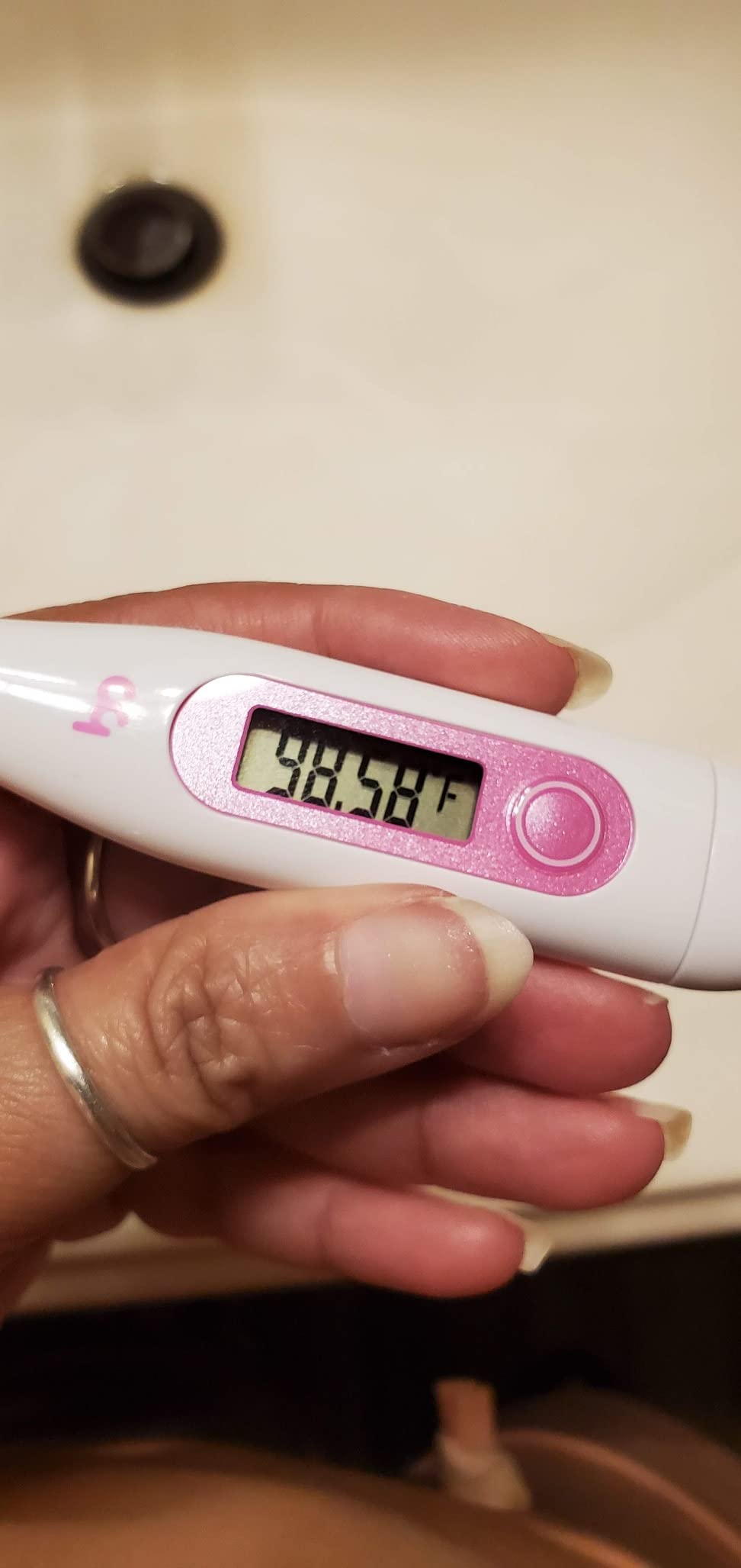 femometer Digital Basal Body Thermometer for Ovulation | Accurate Baby Thermometer for Fever, 1/100th Degree High-Precision, Oral Thermometer, For Pregnancy & Natural Family Plan customer photo 2
