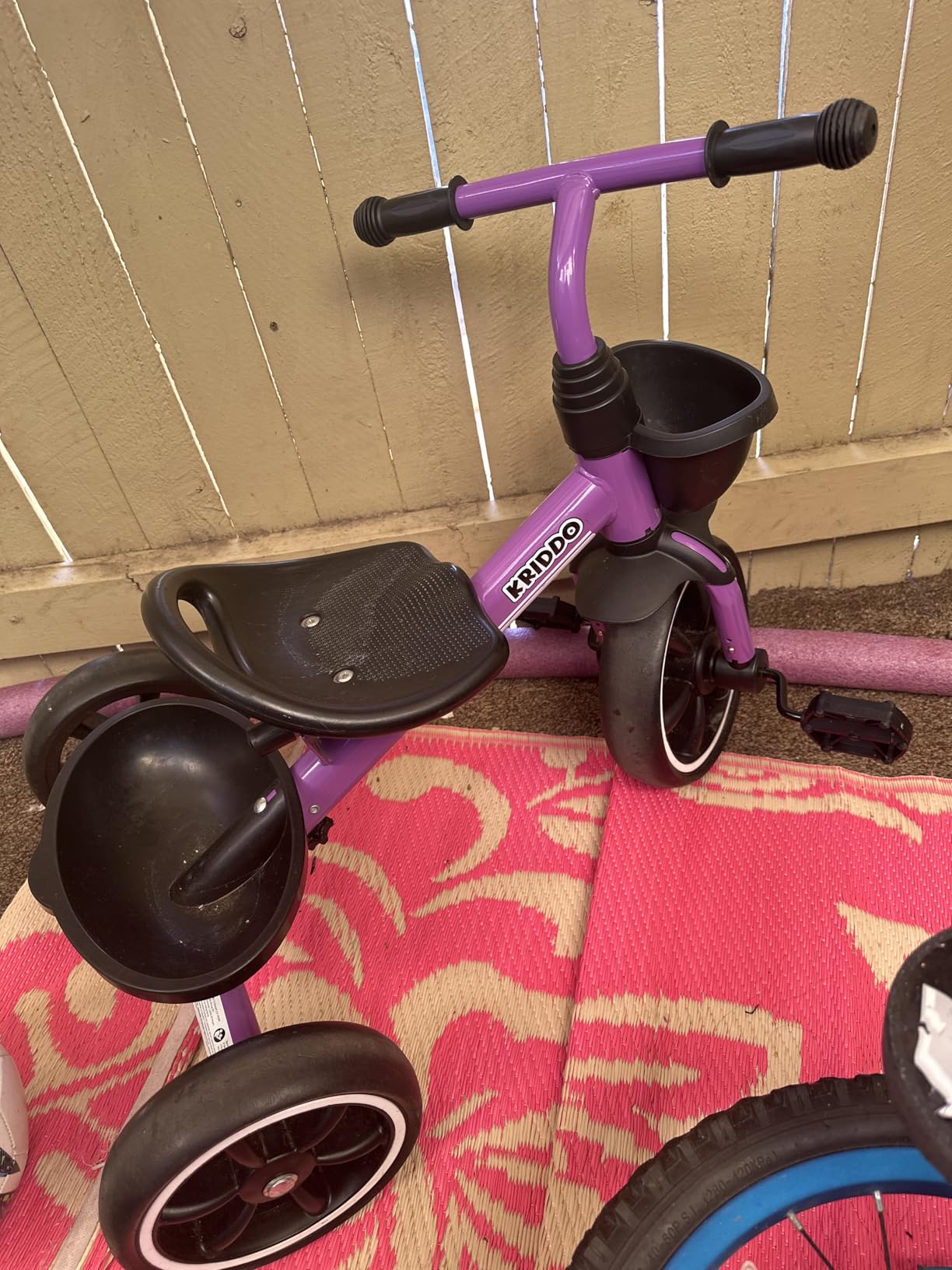 KRIDDO Tricycles Age 24 Month to 4 Years, Toddler Kids Trike for 2.5 to 5 Year Old, Gift for 2-4 Year Olds, Green customer photo 1