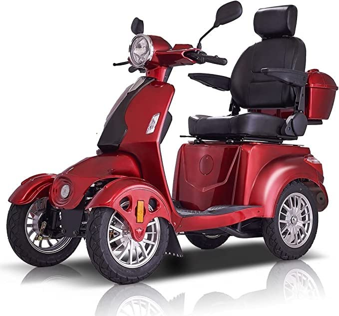 Heavy Duty 3 Wheel Mobility Scooters for Seniors & Adults 500lbs Capacity - Electric Powered Wheelchair Device - 800W All Terrain Fast Mobility Scooter for Outdoor w/Long Range Battery Romote Key customer photo 1