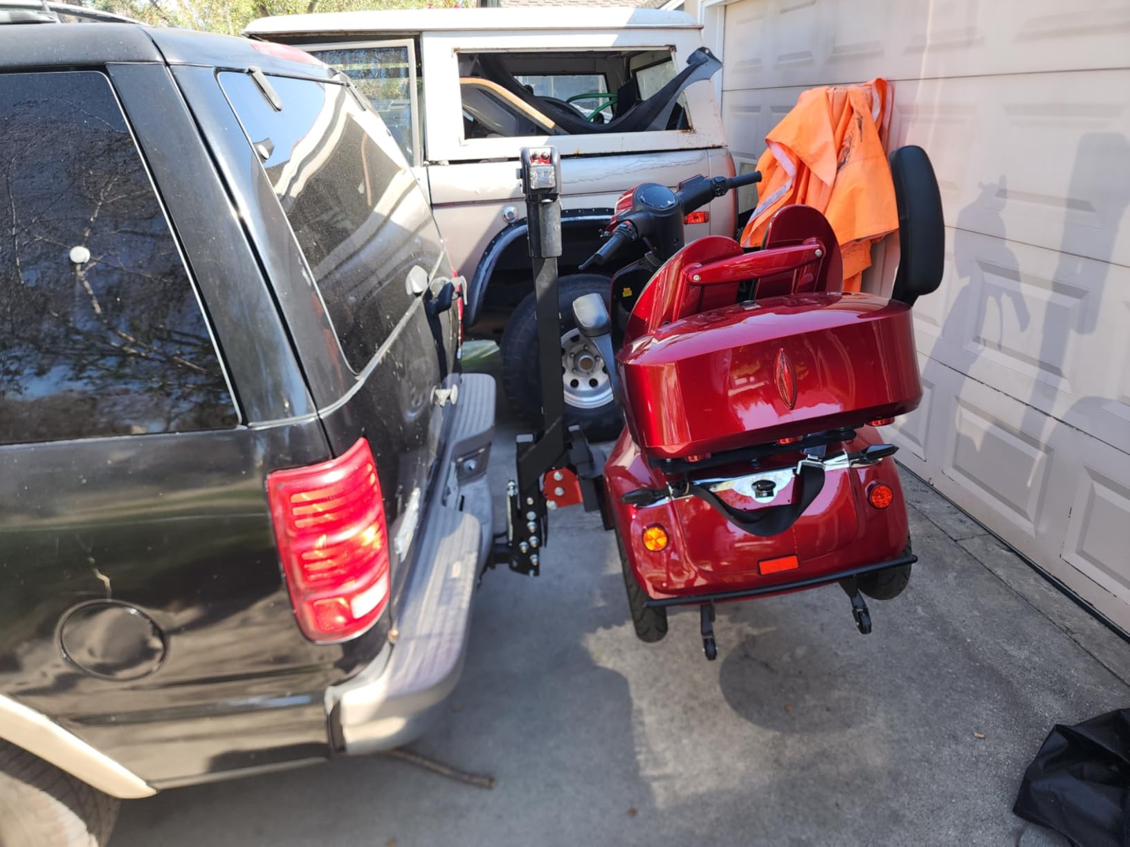 Heavy Duty 3 Wheel Mobility Scooters for Seniors & Adults 500lbs Capacity - Electric Powered Wheelchair Device - 800W All Terrain Fast Mobility Scooter for Outdoor w/Long Range Battery Romote Key customer photo 2