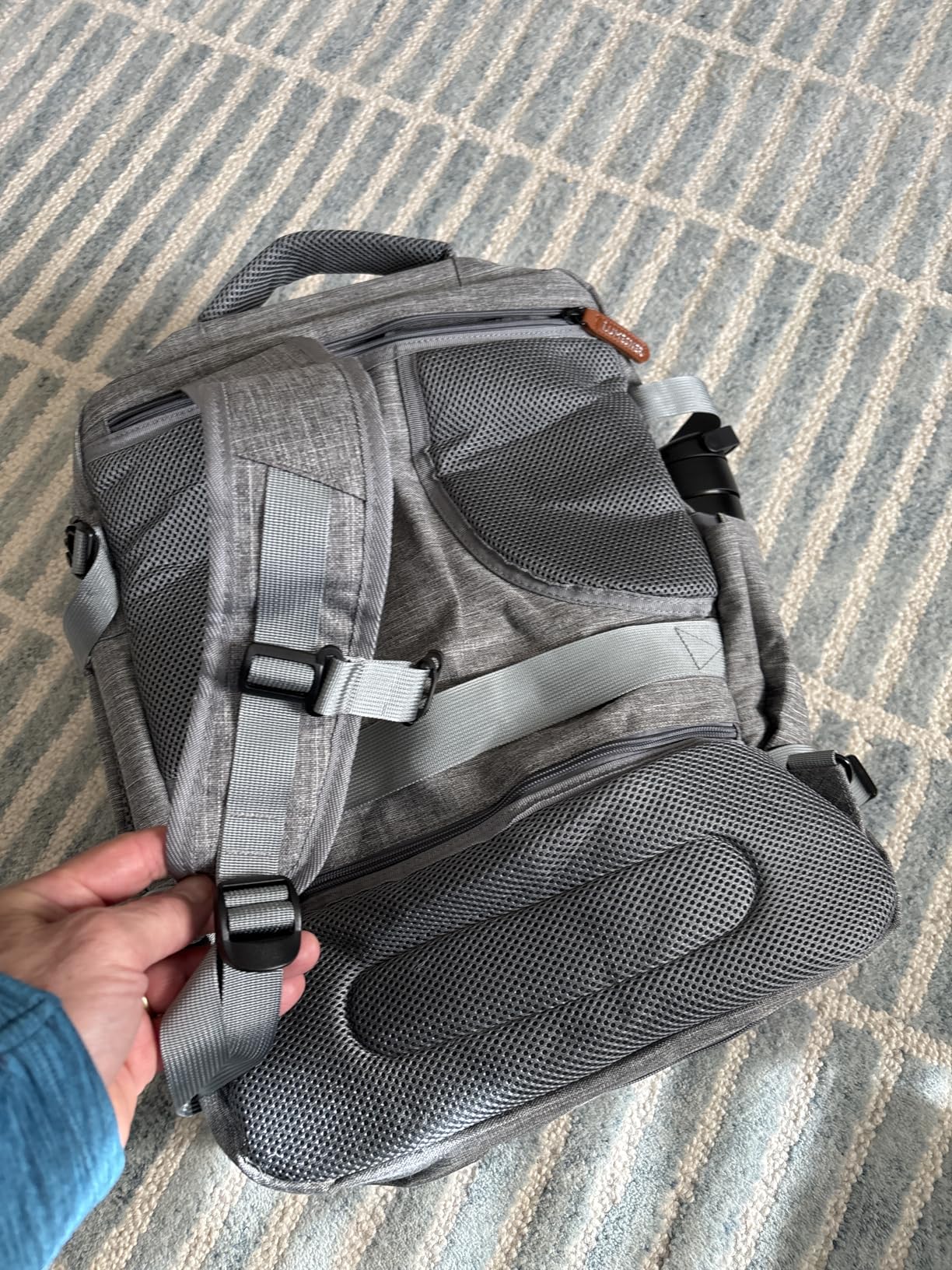 Lumesner 40L Expandable Carry On Travel Backpack with 4 Packing Cubes | Flight Approved, Fits 17 inch Laptop, Water-resistant, Suitcase Backpack, Business Weekender Luggage customer photo 2