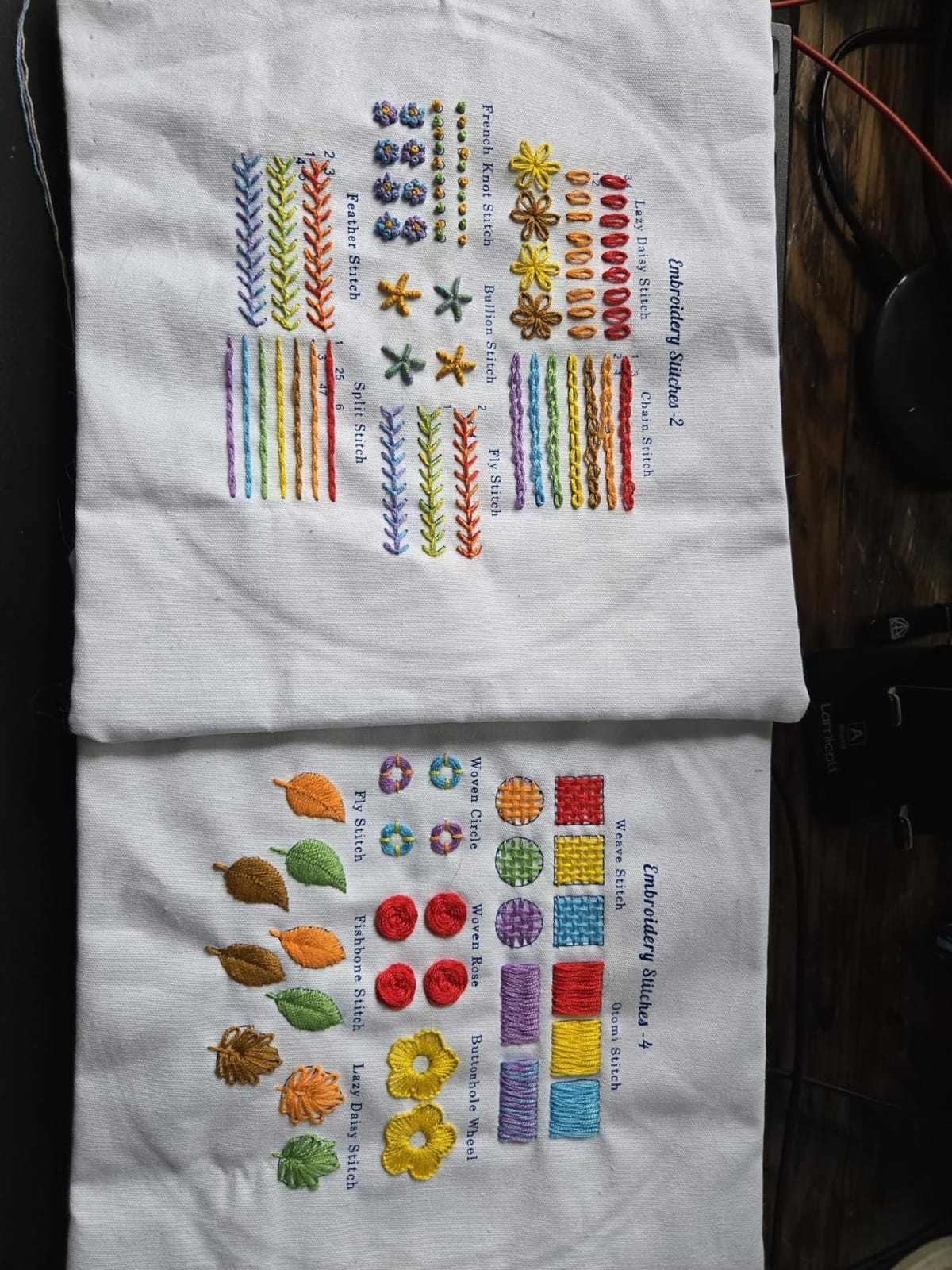 Bradove Classic Embroidery Learning Kit for Adults and Kids | Hand Embroidery Kit for Beginners with Patterns, Beginner Embroidery Kit for Adults, Stitches Practice, Learn to Embroider customer photo 2