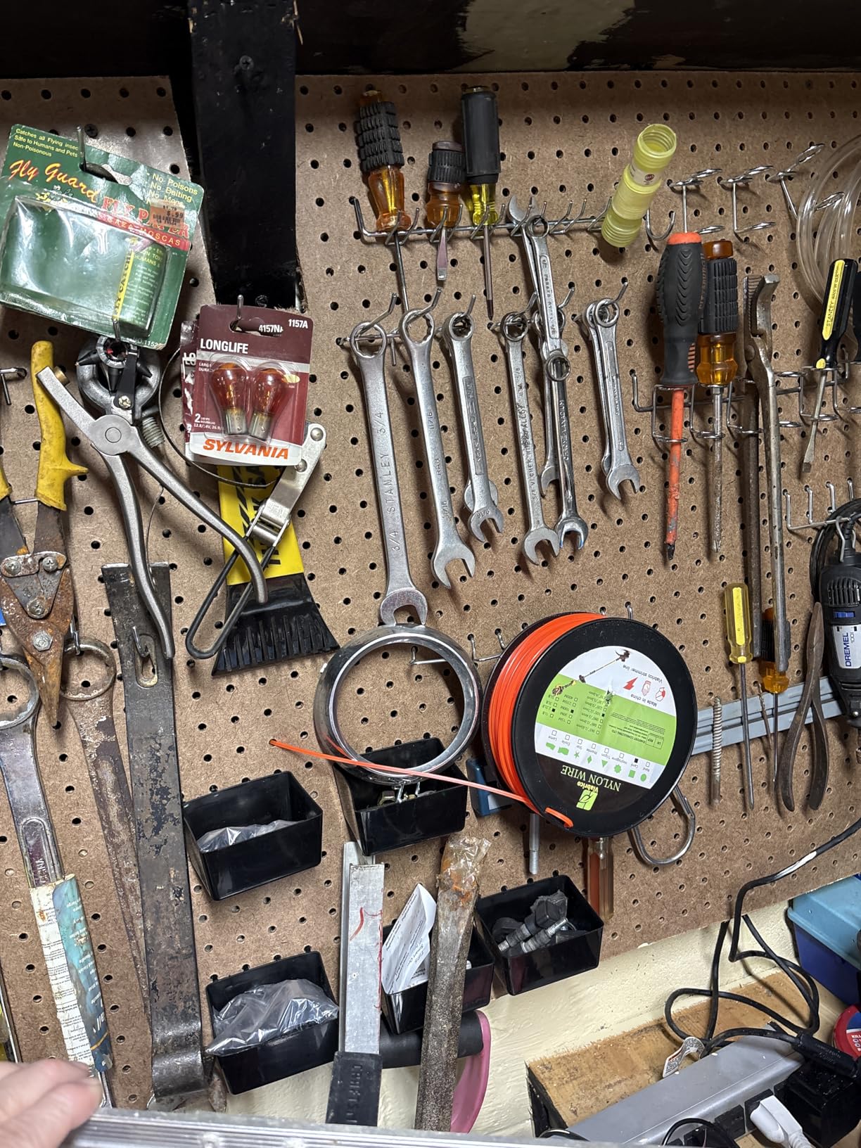 INCLY 278PCS Pegboard Accessories Organizer Kit with Peg Board Hooks & Bins | Peg Board Hooks Assortment, For Organizing Various Tools, Fit 1/8 or 1/4 inch Pegboard, For Garage Hanging & Storage Tools customer photo 2