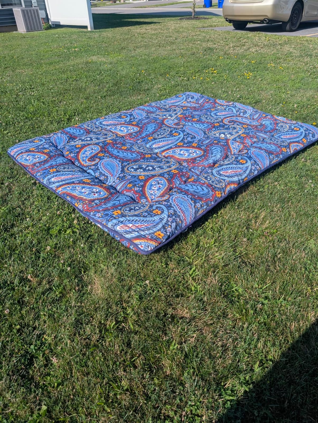 Zelladorra Japanese Floor Mattress, Futon Mattress, Roll Up Tatami Mat customer photo 1
