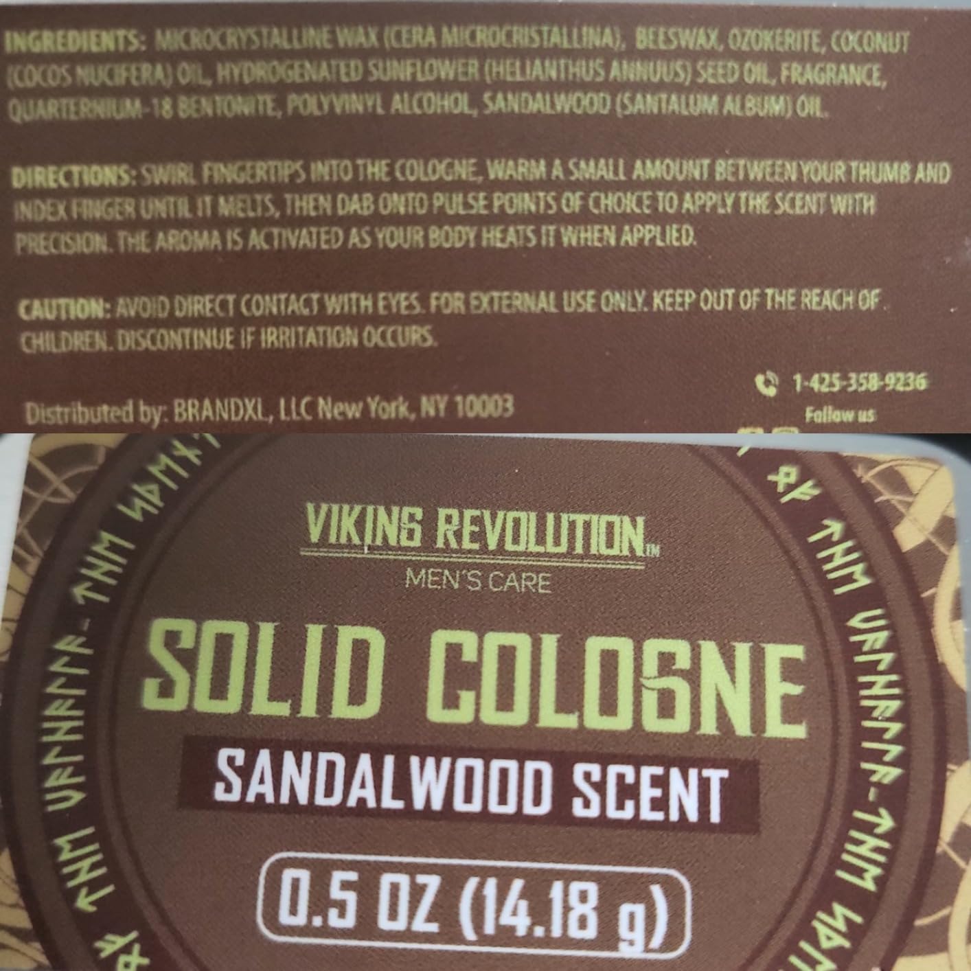 Viking Revolution Solid Cologne Set - Variety 1-0.5 oz (4 Pack) | Includes Cedar Wood, Clary Sage, Vetiver & Sandalwood - Travel Wax Colognes - Great Gift Set for Men customer photo 1