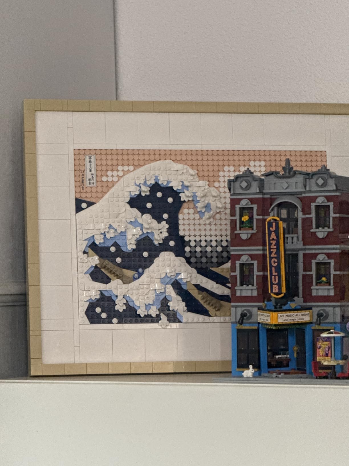 LEGO Art Hokusai The Great Wave Framed Japanese Wall Art Building Set - Unique Wall Decor for Home, Room, or Office - Fun Activity for Adults, Ages 18+ - Gift for Men and Women - 31208 customer photo 2