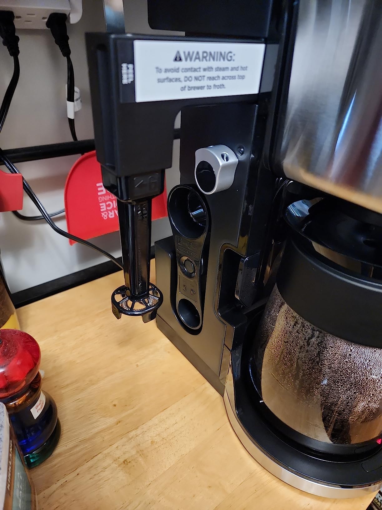 Ninja Specialty Drip Coffee Maker, DualBrew Pro, Black CFP307 | Coffee Machine w/Frother, Permanent Filter, Brew w/Pods & Grounds, K Cups Compatible, 4 Brew Styles, 13 Cup to Pot Sizes customer photo 1