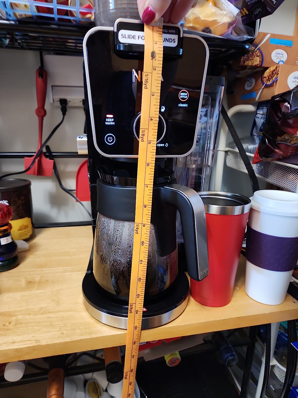 Ninja Specialty Drip Coffee Maker, DualBrew Pro, Black CFP307 | Coffee Machine w/Frother, Permanent Filter, Brew w/Pods & Grounds, K Cups Compatible, 4 Brew Styles, 13 Cup to Pot Sizes customer photo 2