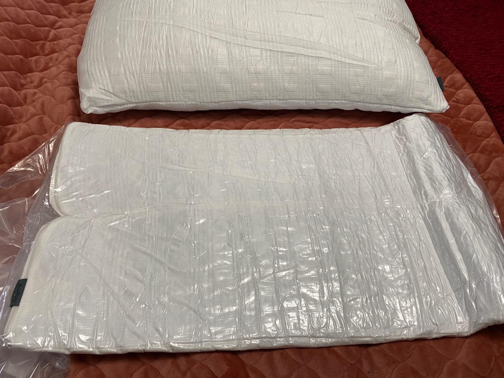 Meoflaw Adjustable Cooling Bed Pillows for Sleeping Queen Size Set of 2 | Shredded Memory Foam Fill, Medium Firm Support, Customizable Loft, Removable Washable Cover, Ideal for Side & Back Sleepers customer photo 1