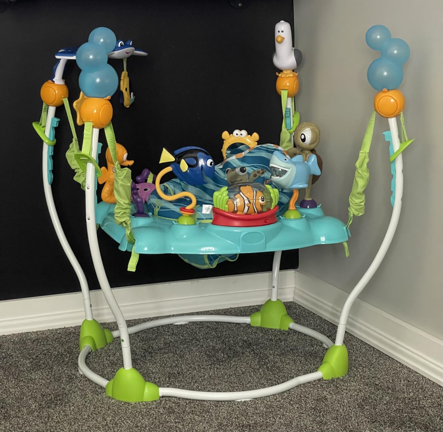 Bright Starts Disney Baby Minnie Mouse Forever Besties Baby Activity Center Jumper with 10 Toys, Lights & Sounds, 360-Degree Seat, 6-12 Months (Pink) customer photo 1