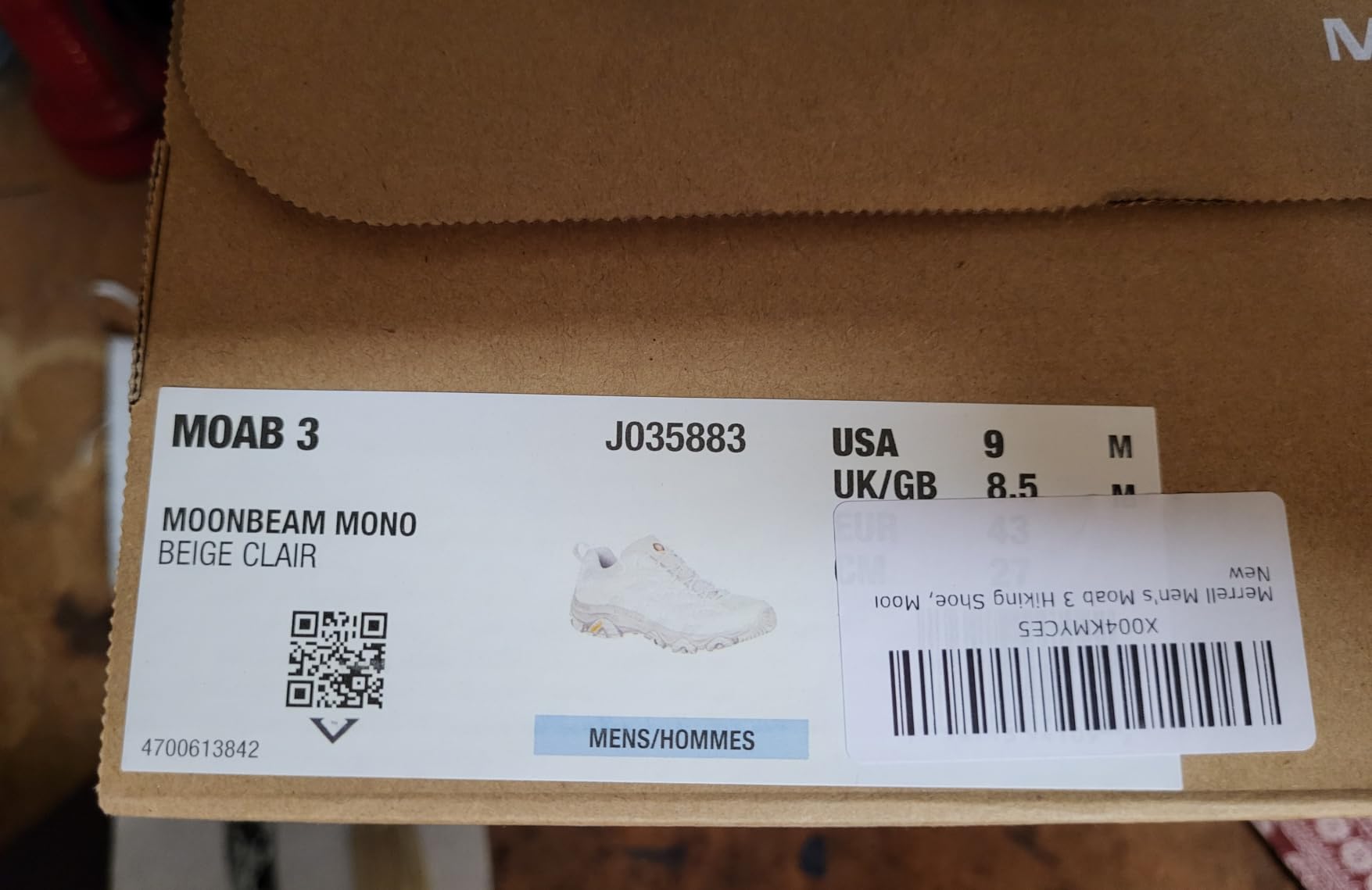 Men's Moab 3 Hiking Shoe customer photo 1