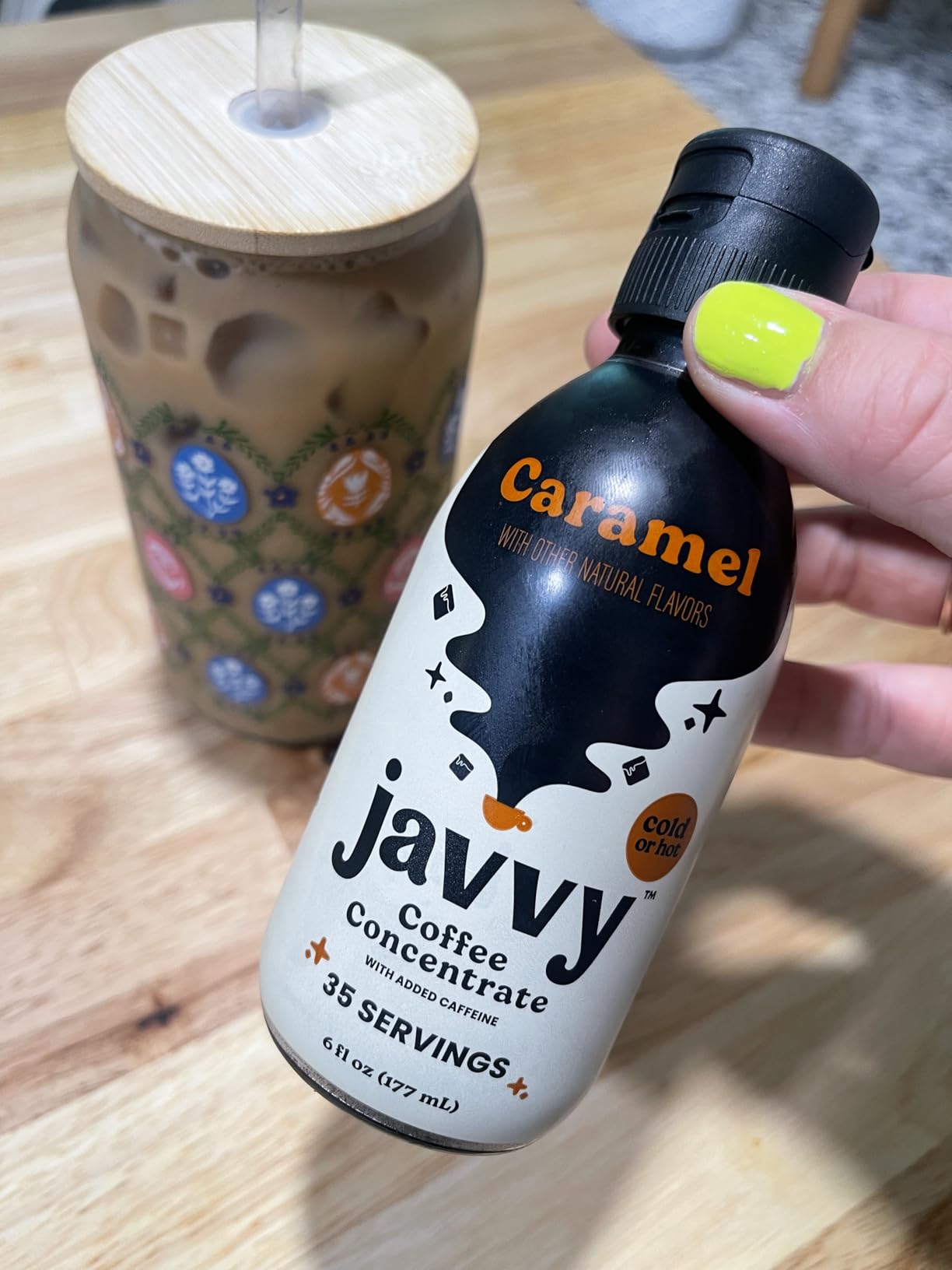 Javvy Cold Brew Coffee Concentrate Instant Coffee, Original customer photo 2