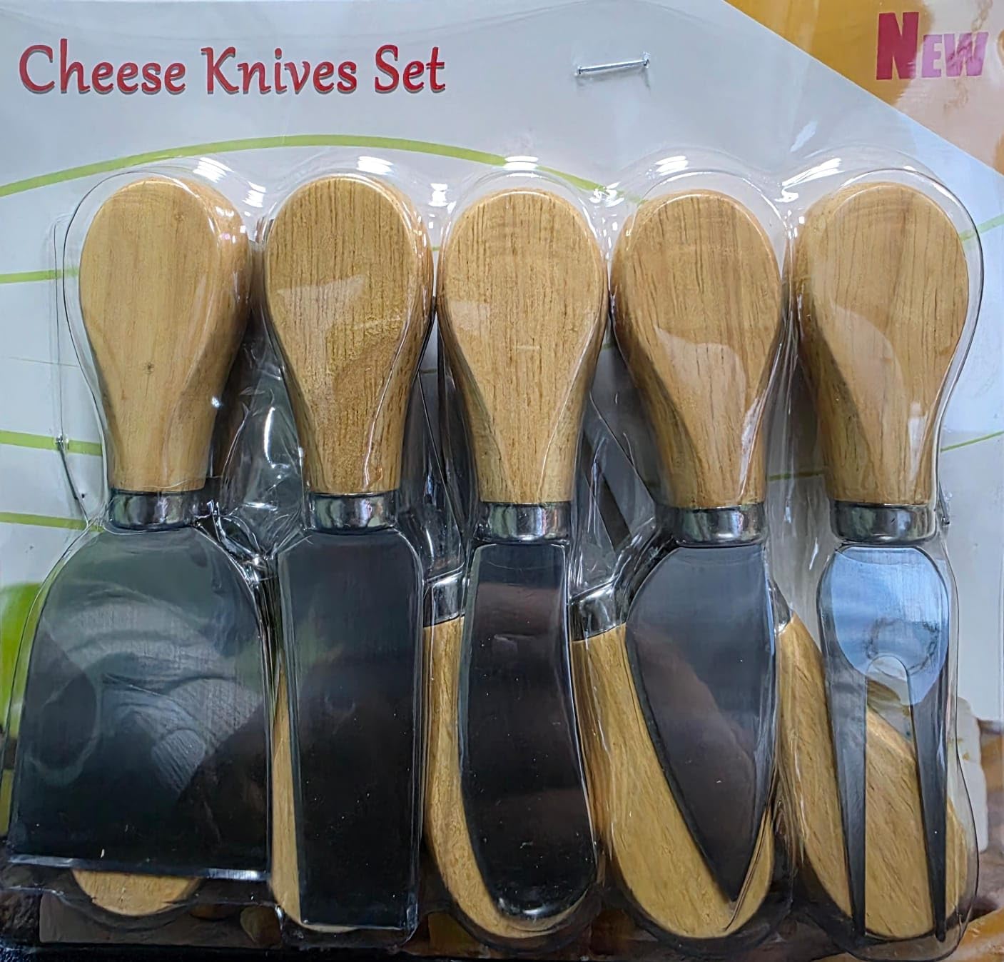 10 Pcs Cheese Knives, Wooden Handle Cheese Knife Set for Charcuterie Board, Mini Steel Stainless Cheese Cutter, Spreader, Fork for Party Wedding Christmas, Charcuterie Accessories customer photo 2