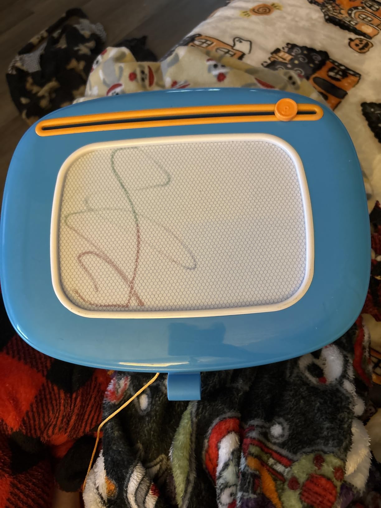 Kikidex Magnetic Drawing Board, Toddler Girl Toys for 1-3 Year Old, Doodle Board Pad Learning and Educational Toys for 1 2 3 Year Old Baby Kids Birthday Gift (Light Blue) customer photo 1