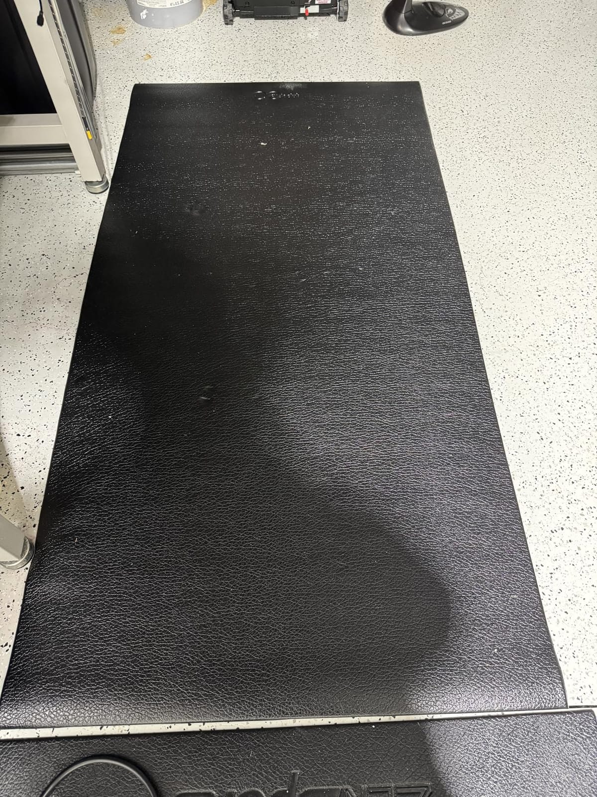 Cycleclub Bike Mat Compatible with Peloton Bike, Elliptical, Treadmill Mat, 6mm Thick, Under Exercise Bike Trainer Pad for Indoor Stationary Spin Bike Gym Equipment Hardwood Floor Carpet Protector customer photo 1
