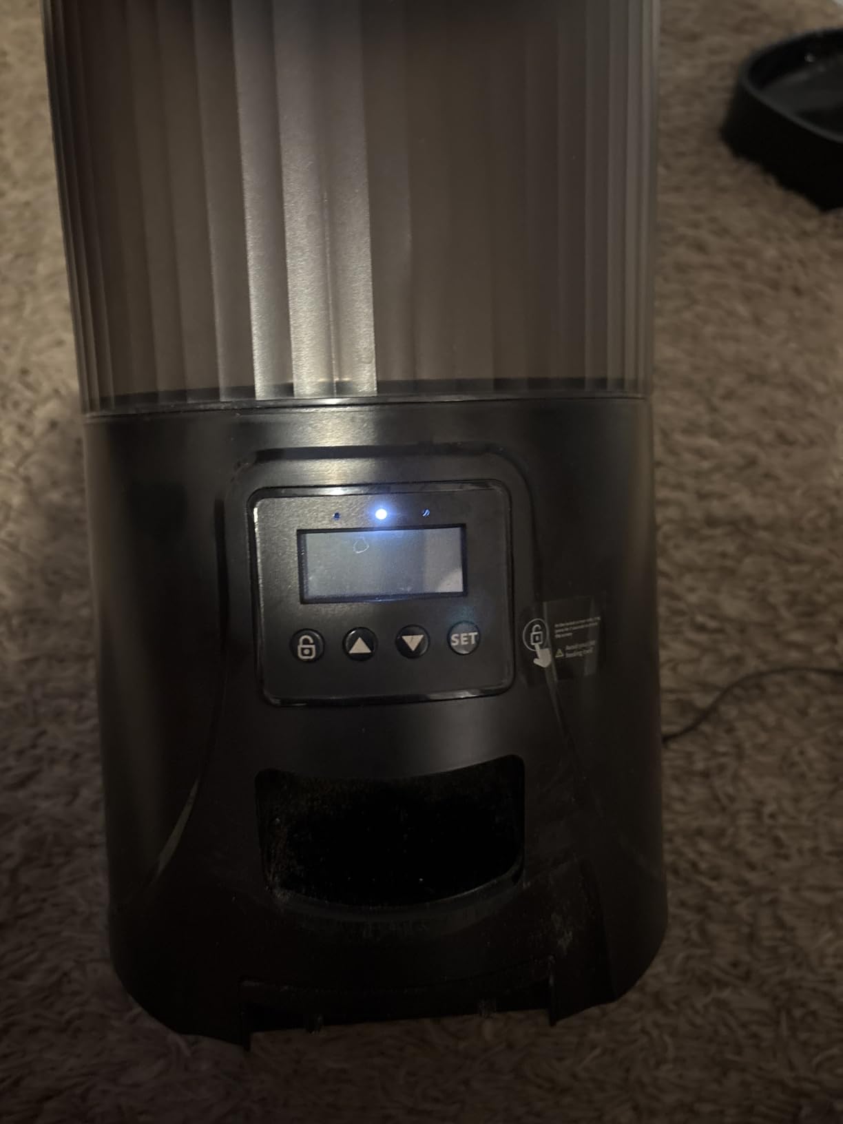 PETULTRA Automatic Cat Feeder: 4L Timed Cats Food Dispenser Programmable | Easy to Set, Dual Power, Precise Portion, Auto Pet Feeder with Desiccant Bag, Detachable Washable for Cats and Small Dog customer photo 2