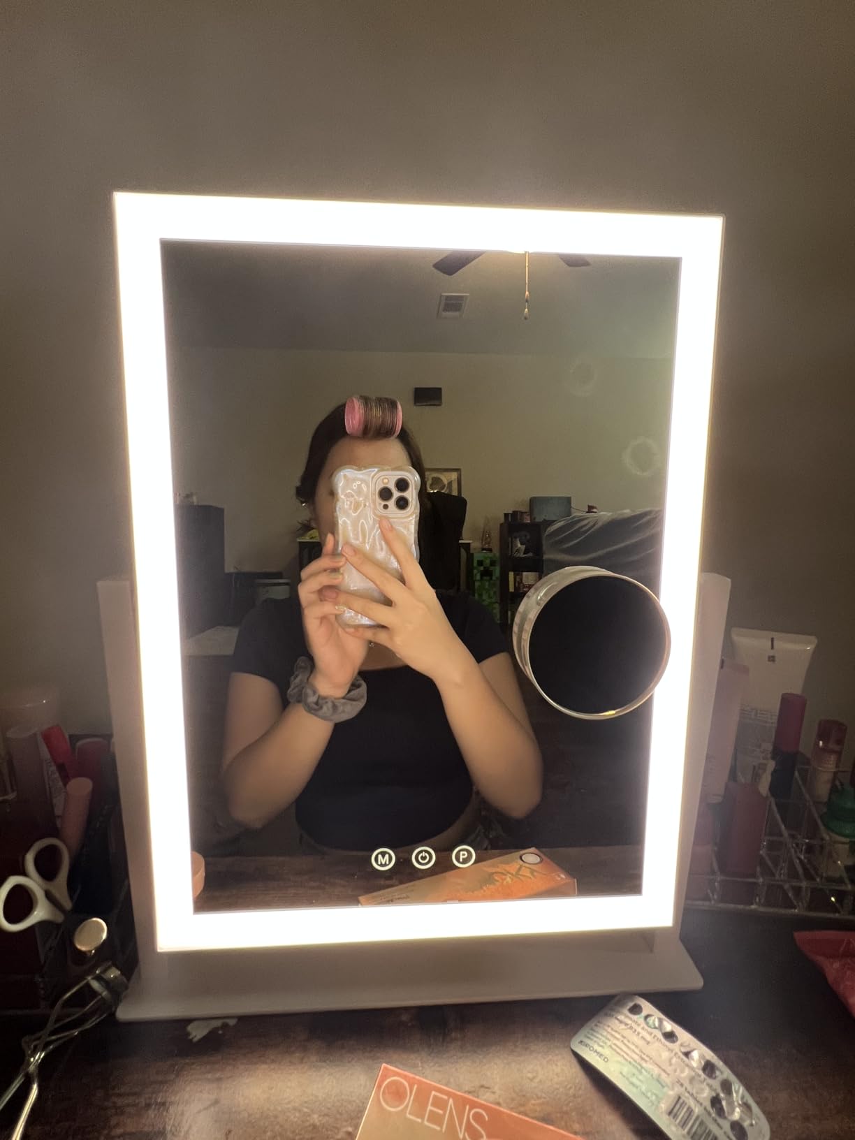HIEEY Lighted Makeup Mirror, 17.3