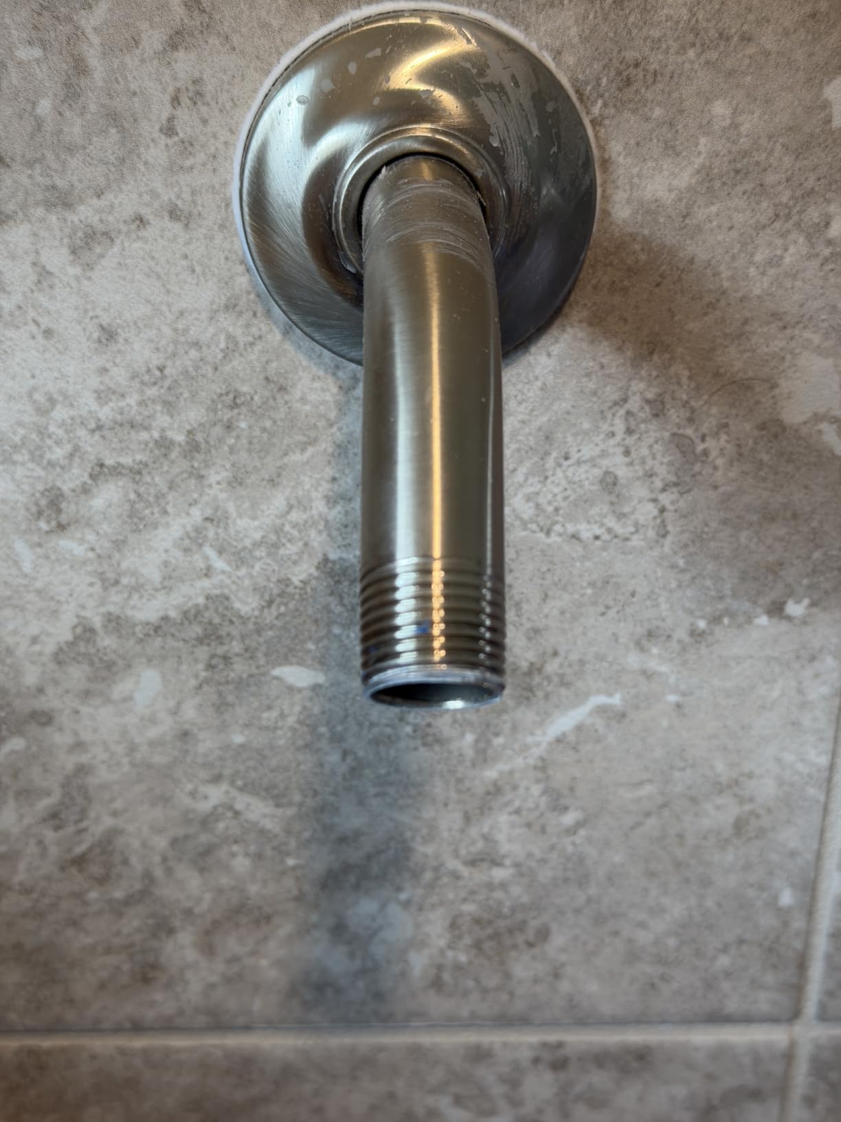 Jolie Filtered Showerhead, High Pressure Shower Filter, Brushed Steel | Clinically Tested to Reduce Hair Shedding, Protect Colored Hair, Soothe Dry Skin and Dandruff; Skincare Accessory customer photo 1