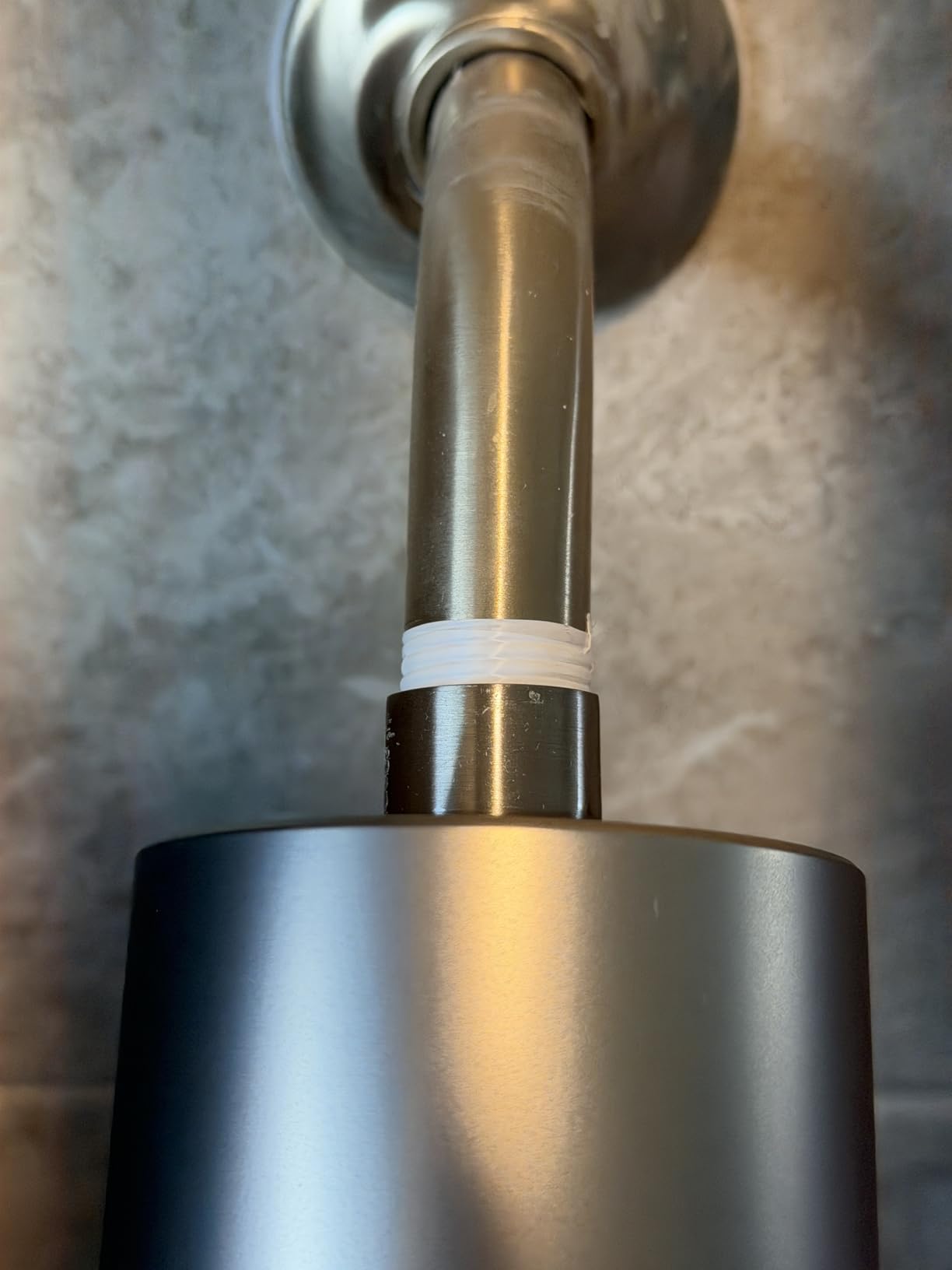Jolie Filtered Showerhead, High Pressure Shower Filter, Brushed Steel | Clinically Tested to Reduce Hair Shedding, Protect Colored Hair, Soothe Dry Skin and Dandruff; Skincare Accessory customer photo 2