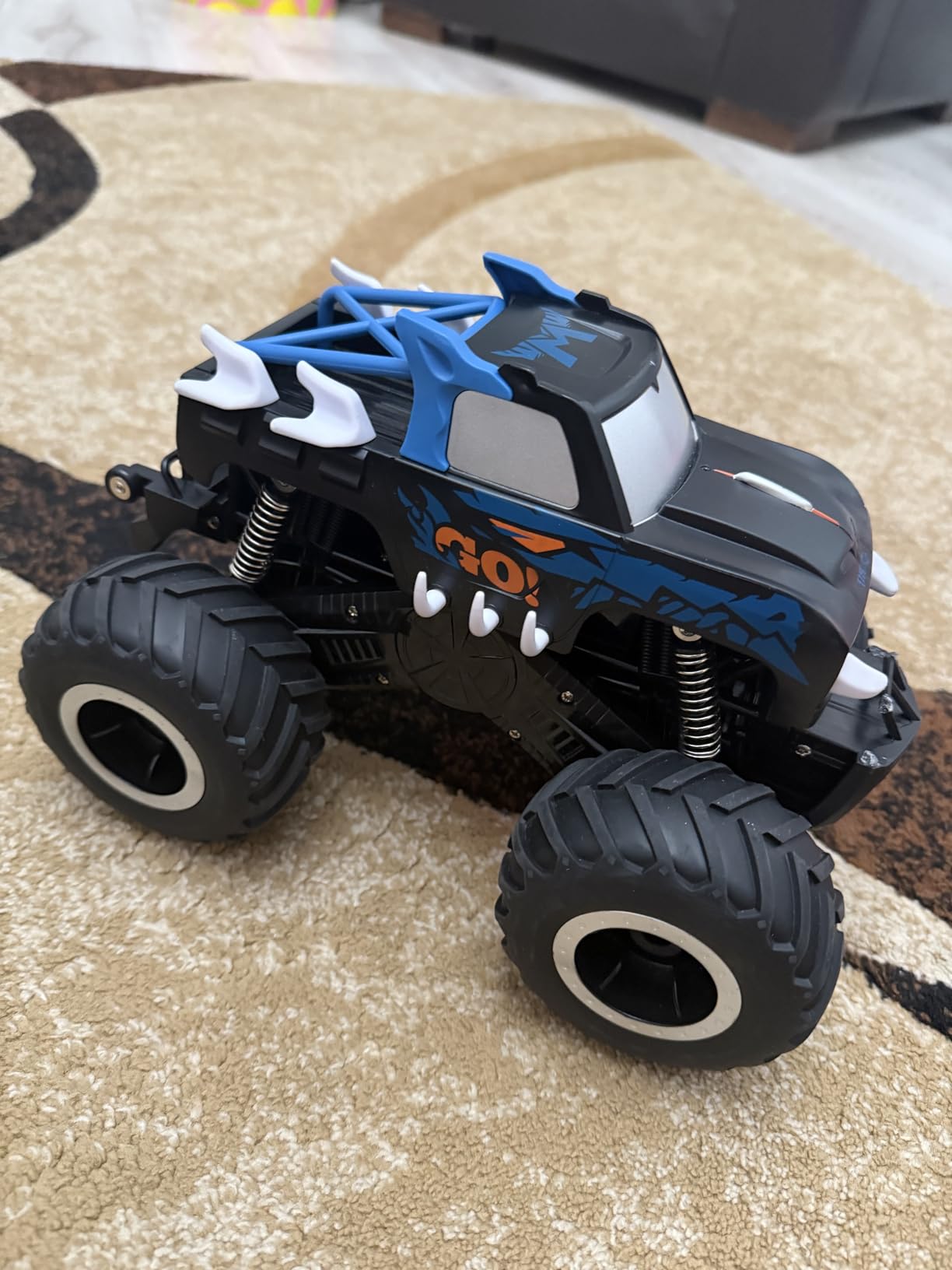 Threeking 1:16 Amphibious Monster Truck All Terrain Remote Control Car Toys | Waterproof Durable 4WD Off-Road RC Crawler Cars Pick-Up Unique Toy Gifts for Boys Girls Ages 6-12 customer photo 2