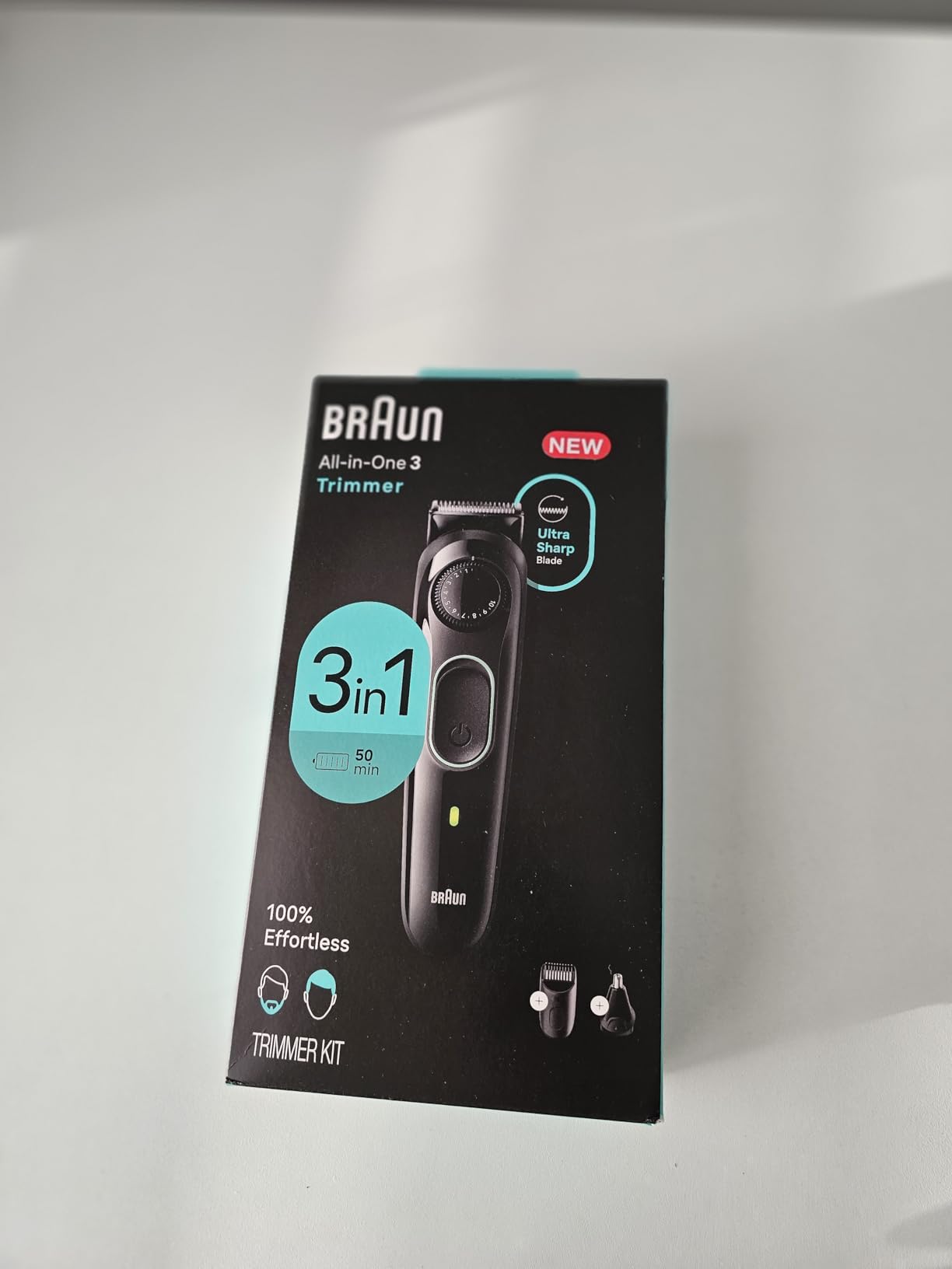 All-in-One Style Kit Series 3 3470, 8-in-1 Trimmer for Men with BeardTrimmer, Ear & NoseTrimmer, Hair Clippers & More, Ultra-Sharp Blade, 40 Length Settings, Washable customer photo 1