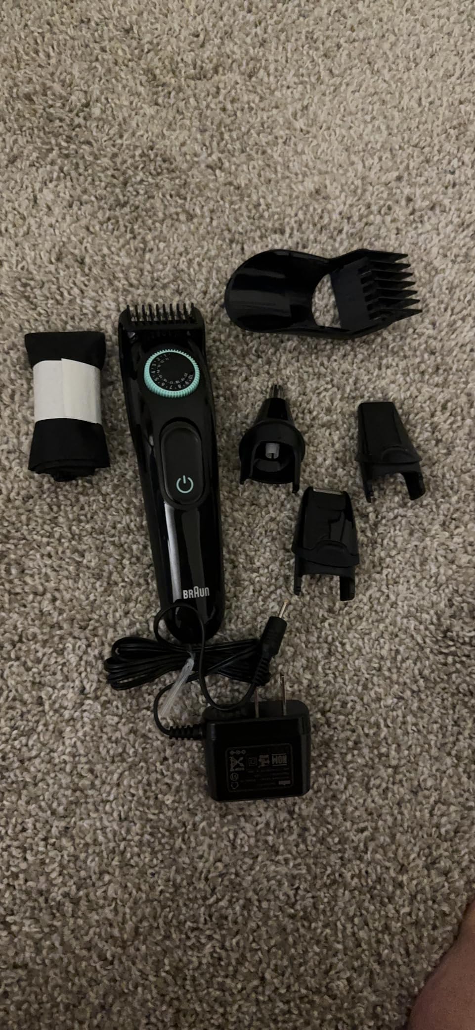 All-in-One Style Kit Series 3 3470, 8-in-1 Trimmer for Men with BeardTrimmer, Ear & NoseTrimmer, Hair Clippers & More, Ultra-Sharp Blade, 40 Length Settings, Washable customer photo 2