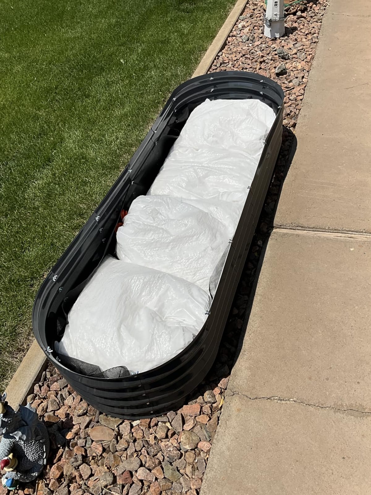Utopia Home Galvanized Raised Garden Bed Kit 4x2x1ft, Planter Box Raised Garden Beds Outdoor, Easy Assembly Metal Raised Bed for Gardening Vegetables, Fruits, Flowers customer photo 1