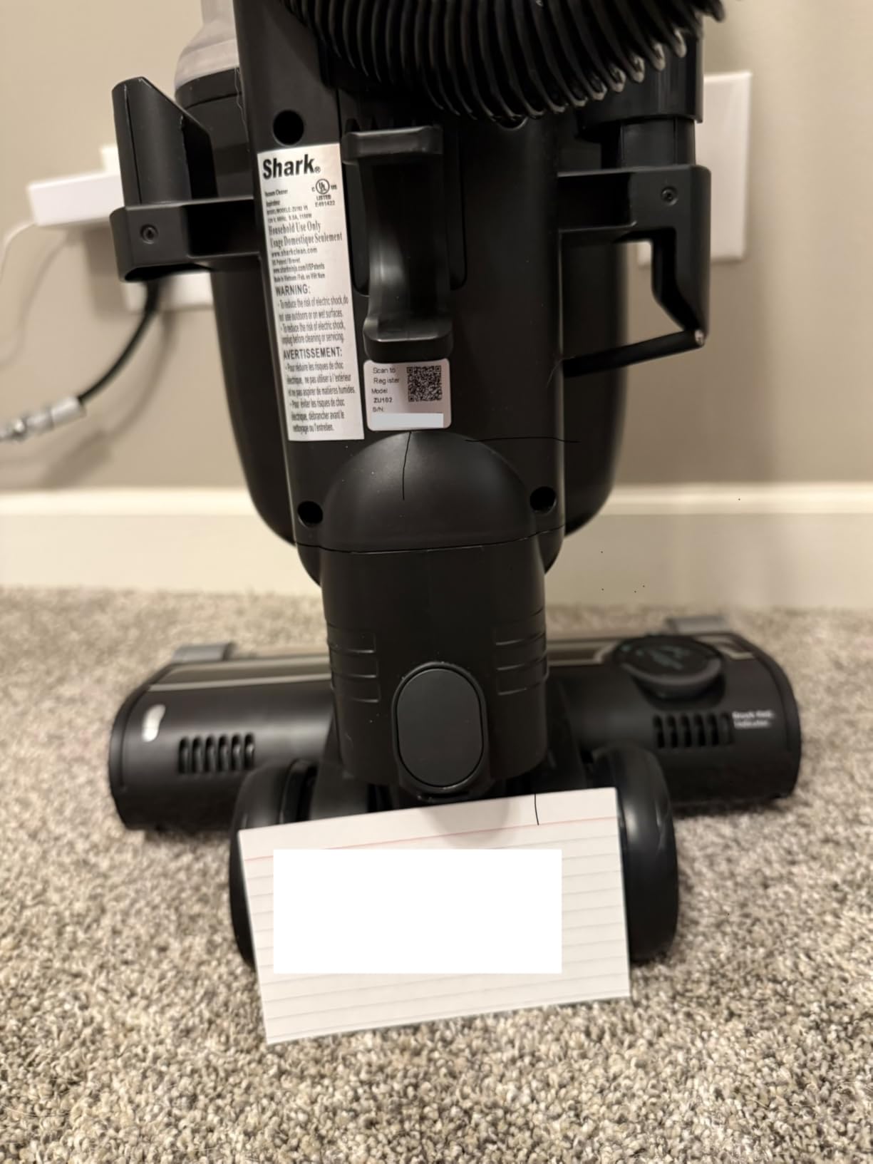 Shark ZU102 Rotator Pet Upright Vacuum with PowerFins HairPro & Odor Neutralizer Technology, Charcoal, 2.9 L Dust Cup customer photo 2