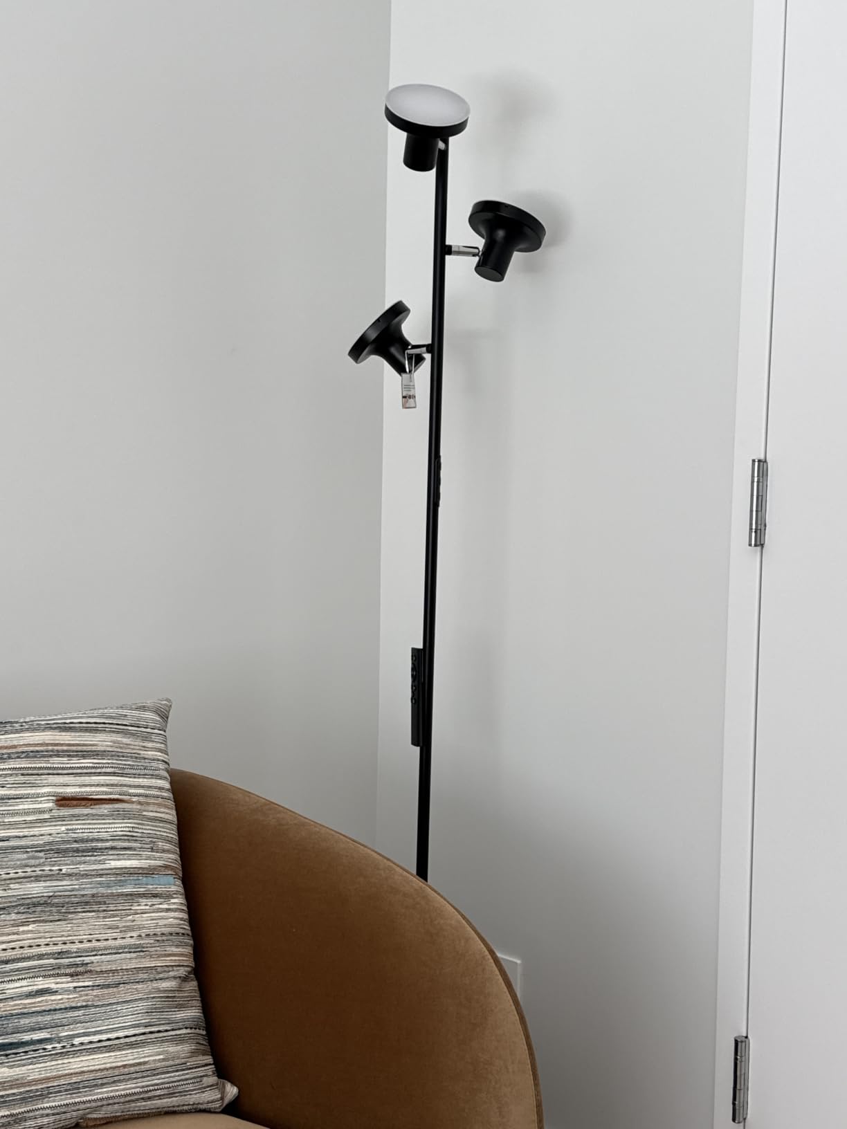 36W LED Tree Floor Lamp, Modern Dimmable Standing Lamp with Remote & Touch Control, 4 Color Temperatures, 3 Rotatable LED Light Floor Lamps for Living Room, Bedroom, Office customer photo 1