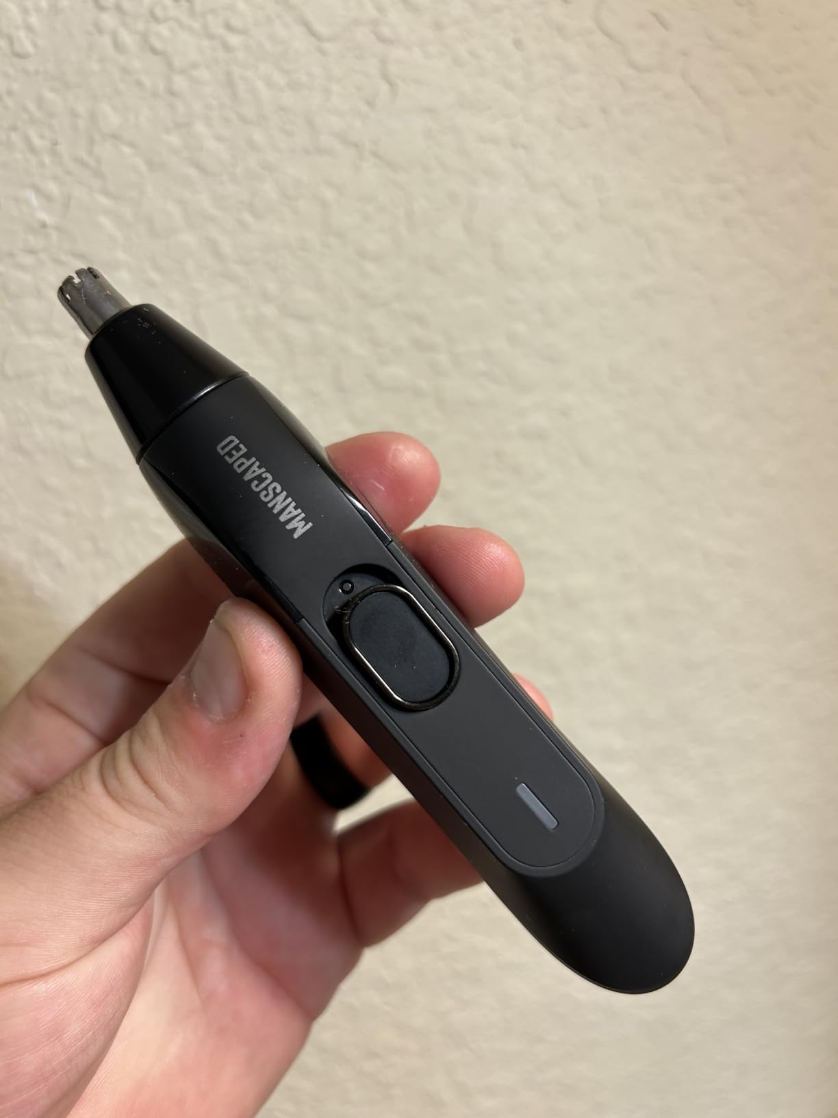 The Weed Whacker 2.0 Electric Nose & Ear Hair Trimmer - 7,000 RPM Precision Tool with Rechargeable Battery, Wet/Dry, Easy to Clean, Improved Stainless Steel Replaceable Blade customer photo 1