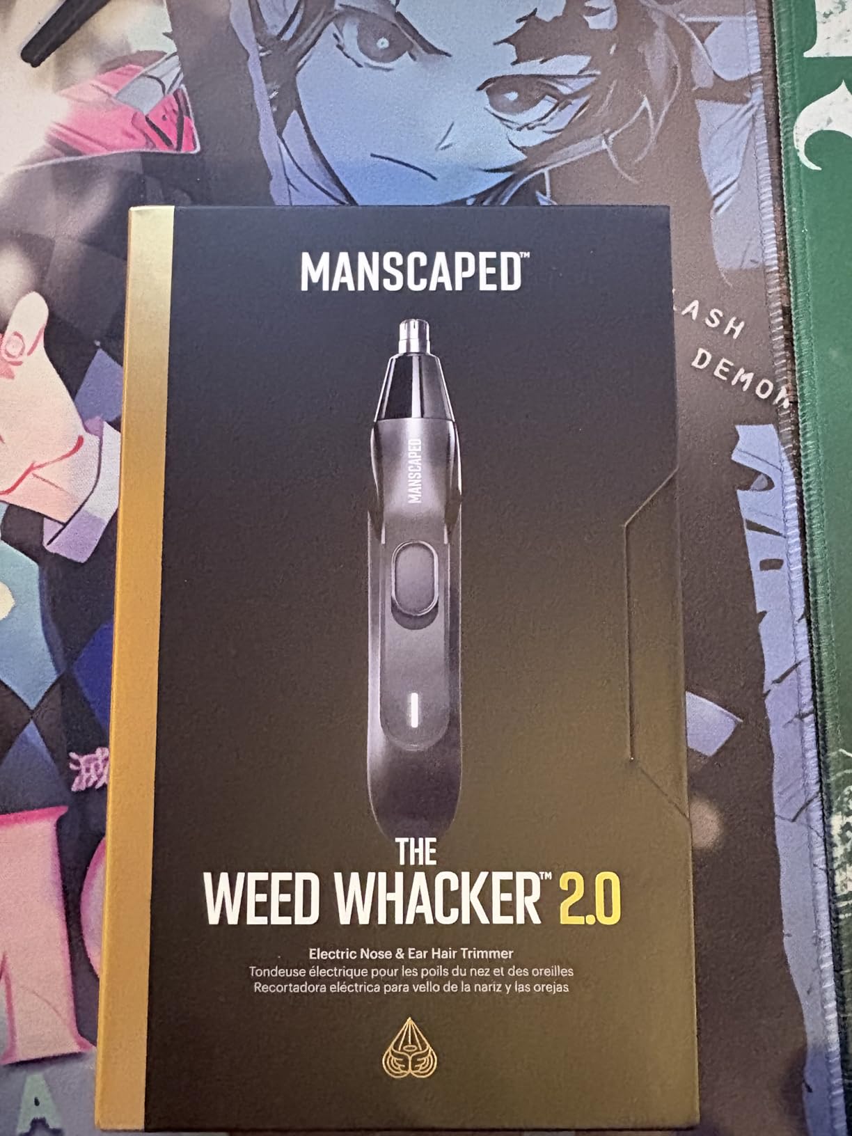 The Weed Whacker 2.0 Electric Nose & Ear Hair Trimmer - 7,000 RPM Precision Tool with Rechargeable Battery, Wet/Dry, Easy to Clean, Improved Stainless Steel Replaceable Blade customer photo 2