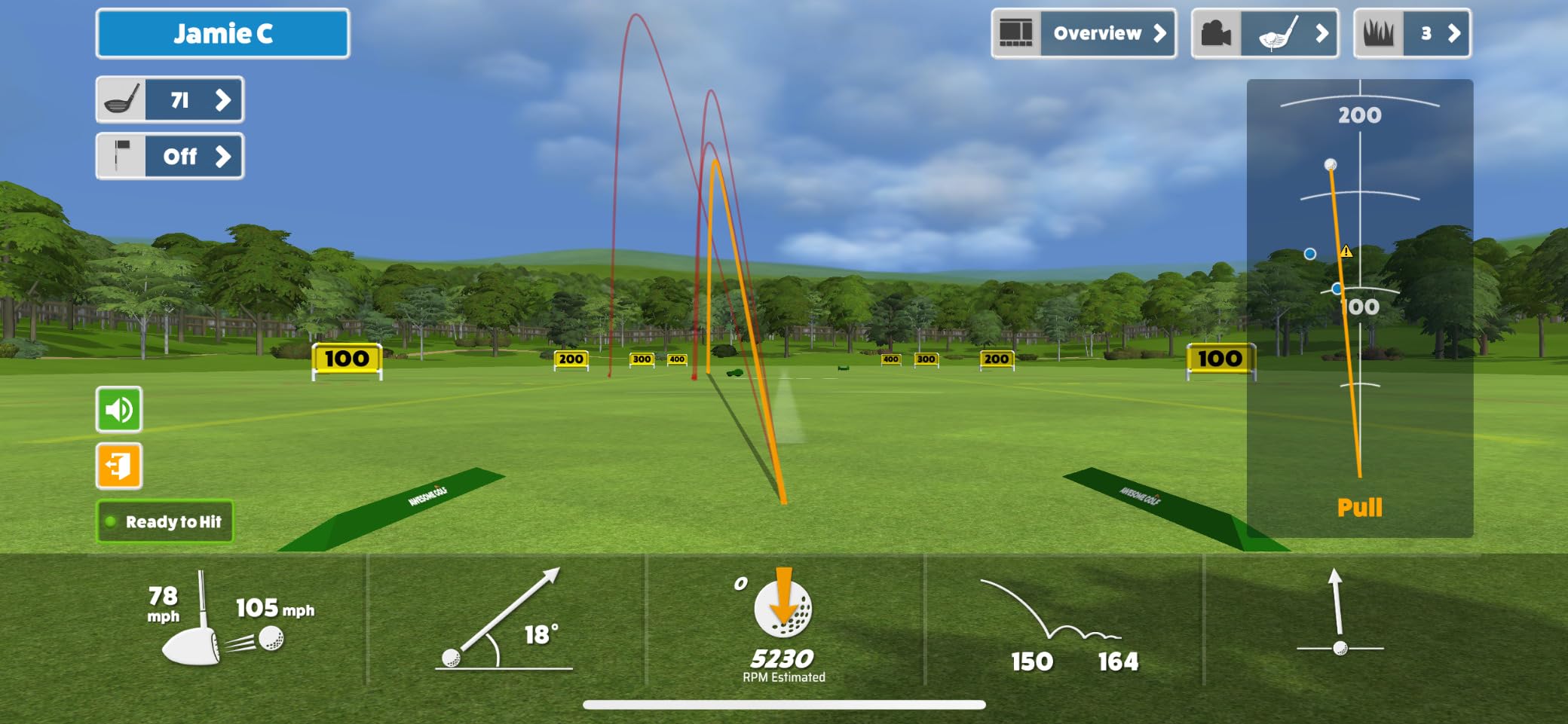 Rapsodo MLM2PRO Mobile Launch Monitor Golf Simulator | 3 Chrome Tour Balls | Swing Trainer & Shot Tracker for Home & Driving Range | Indoor & Outdoor Golf Training Aid | Dual Camera | 15 Metrics customer photo 2