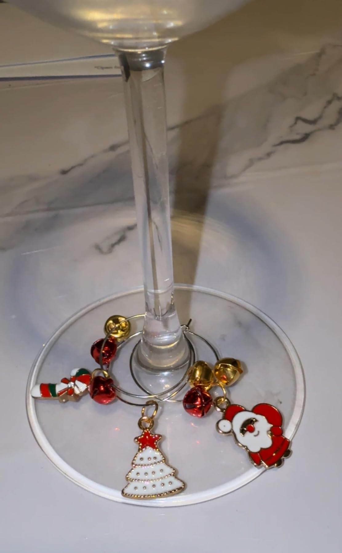 SANNIX 24pcs Wine Glass Charms, Wine Charms for Stem Glasses | Wine Glass Identifier Charms, Funny Wine Glass Tags customer photo 2