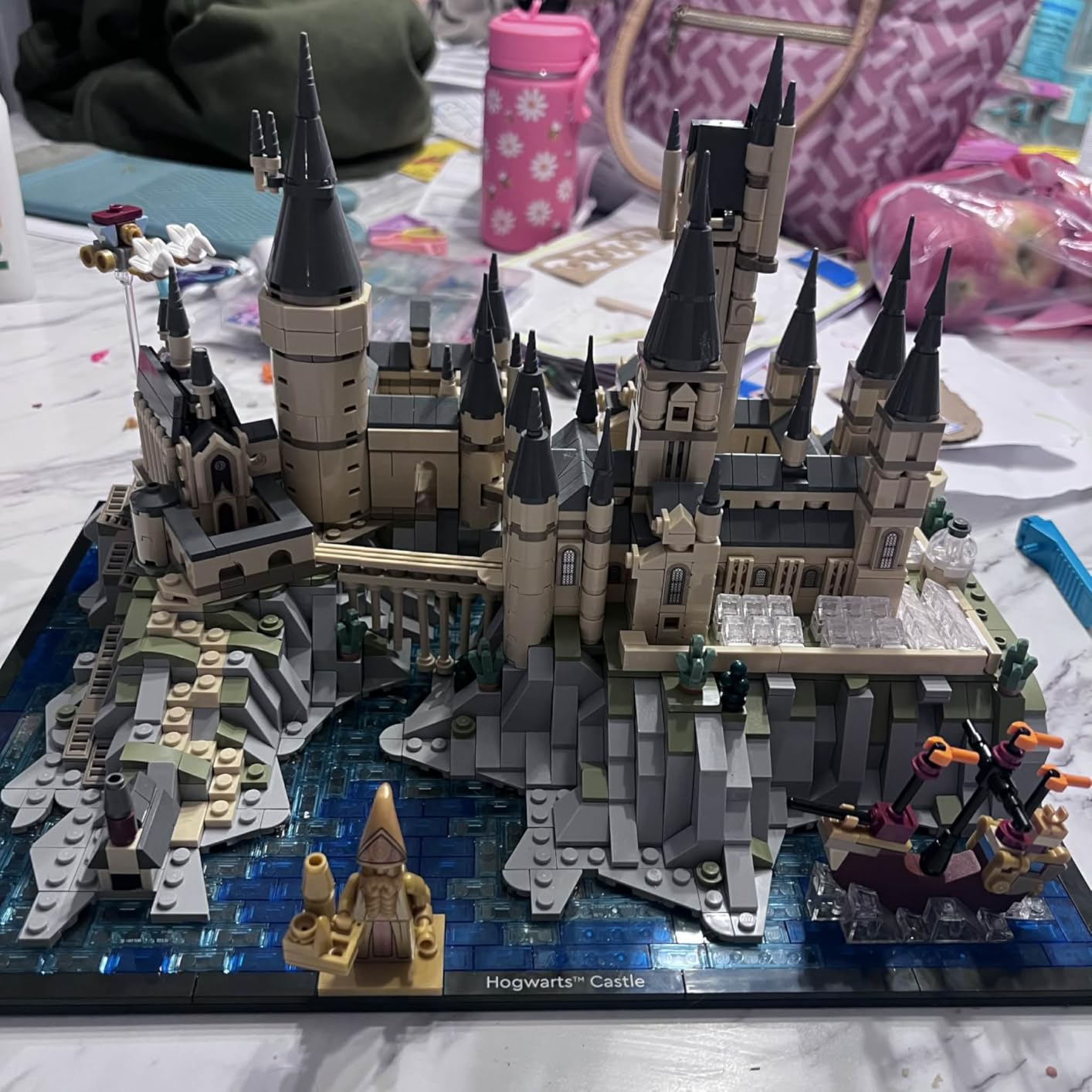 Harry Potter Hogwarts Castle and Grounds 76419 Building Set, Gift Idea for Adults, Buildable Display Model, Collectible Harry Potter Playset, Recreate Iconic Scenes from The Wizarding World customer photo 1
