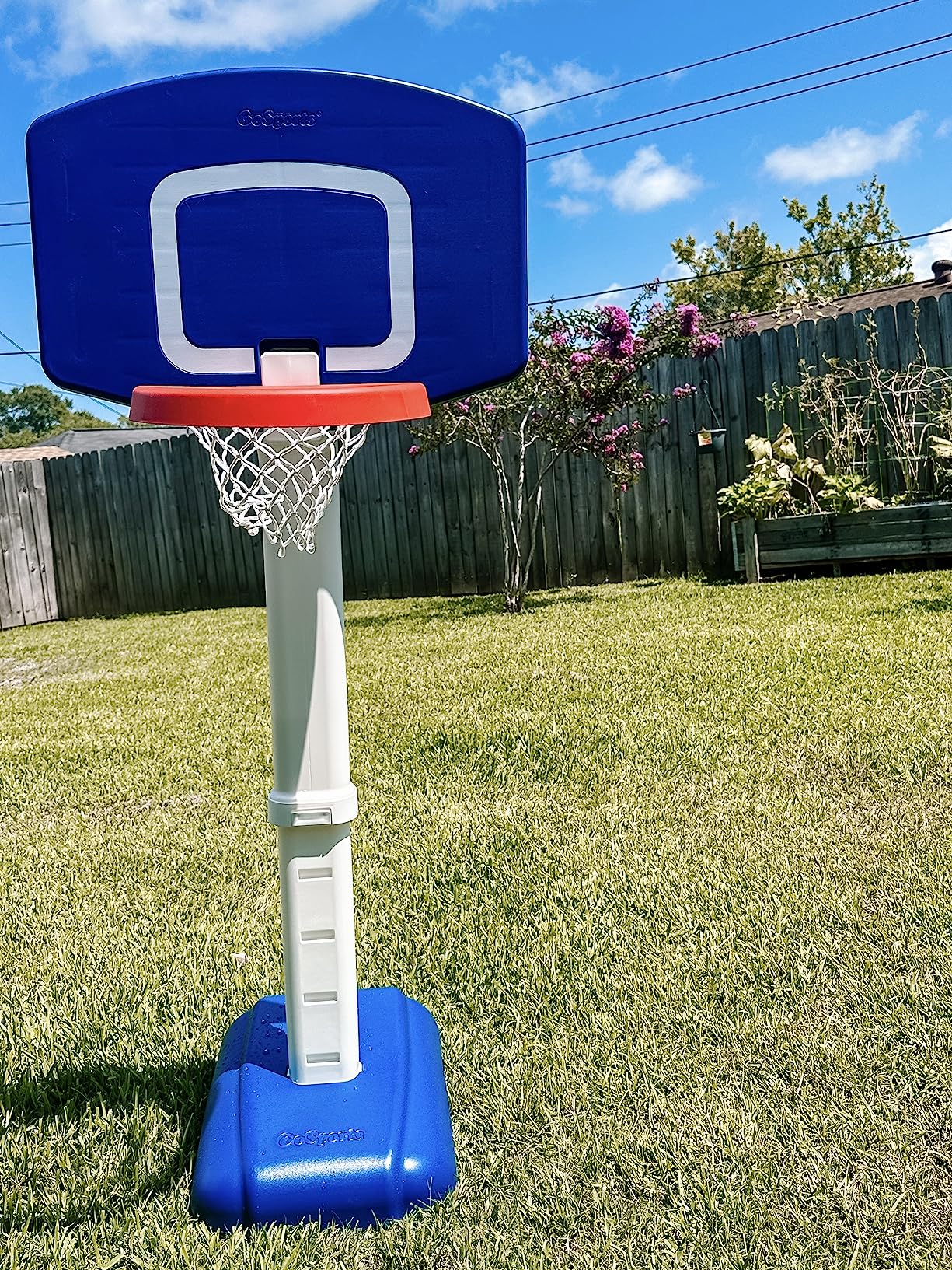 GoSports Tot Shot Toddler Basketball Set - Kids Indoor & Outdoor Toy Hoop with Adjustable Height customer photo 1