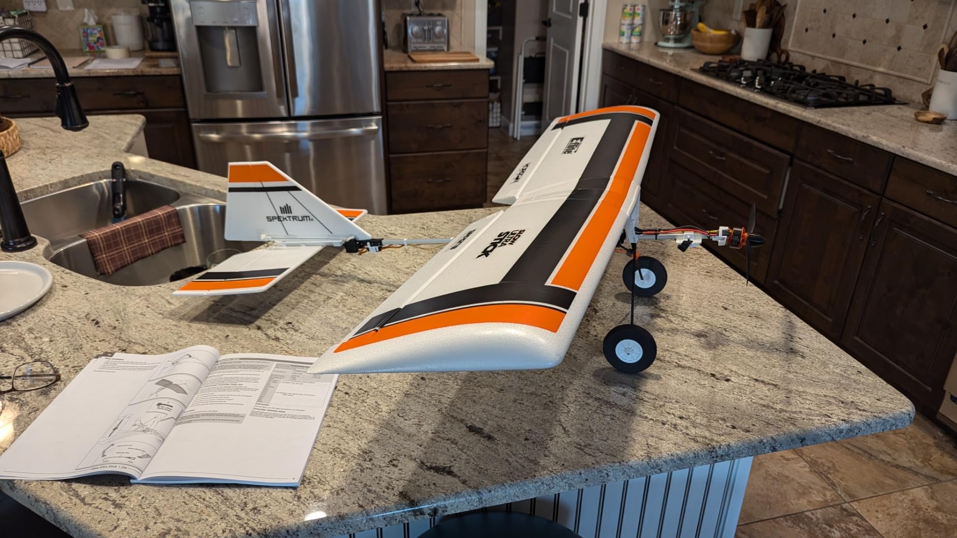 E-flite RC Airplane Slow Ultra Stick 1.2m BNF Basic Transmitter Battery and Charger Not Included with AS3X and Safe Select EFL0350 Airplanes Bind and Fly Electric Hobby customer photo 2