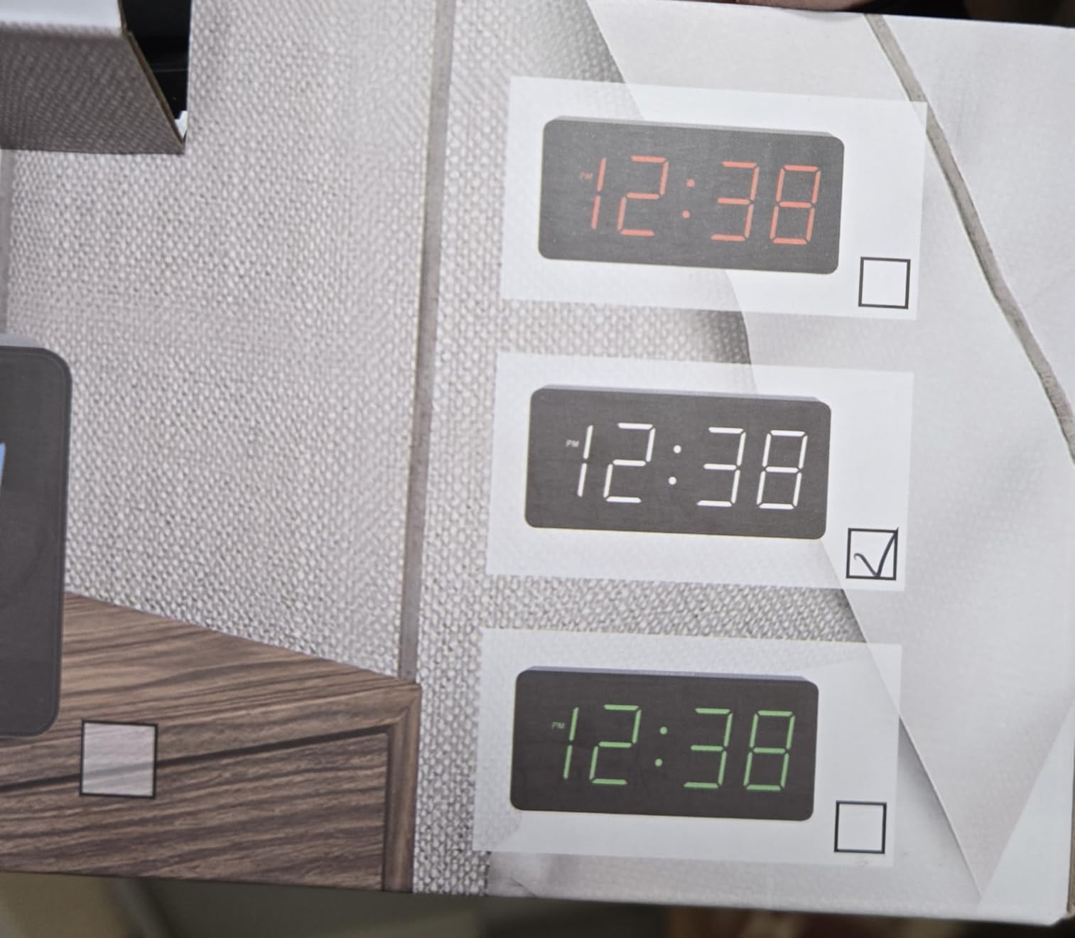 Peakeep Digital Alarm Clock for Bedroom Bedside, Large Display, USB Charger | Electric Clock Battery Backup, Big LED Numbers 5 Dimmers Seniors Friendly, Loud Volume Adjustable, Easy Set customer photo 1