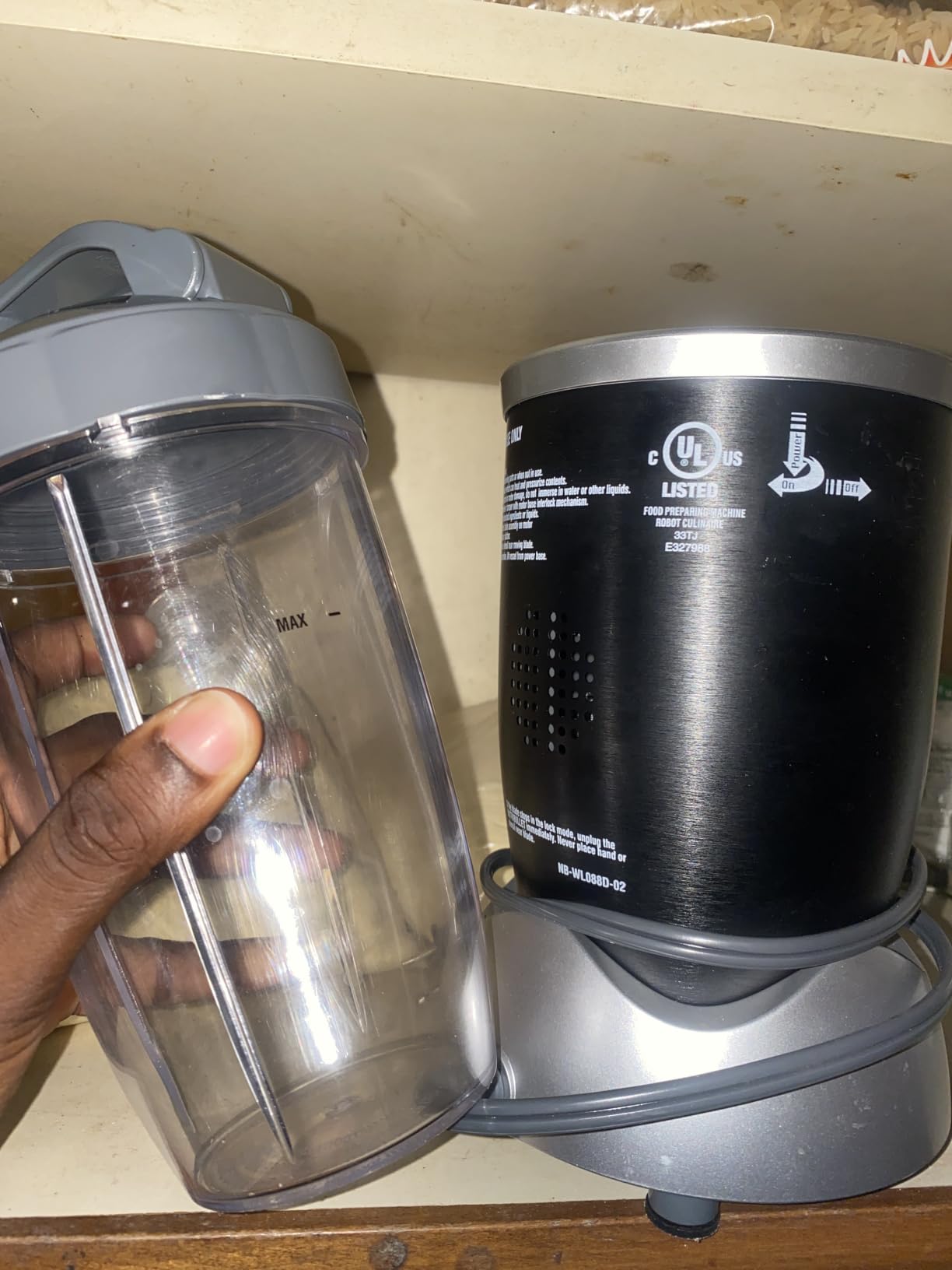 Special Edition NutriBullet Pro 900 - Watt Blender (Matte Black) customer photo 2