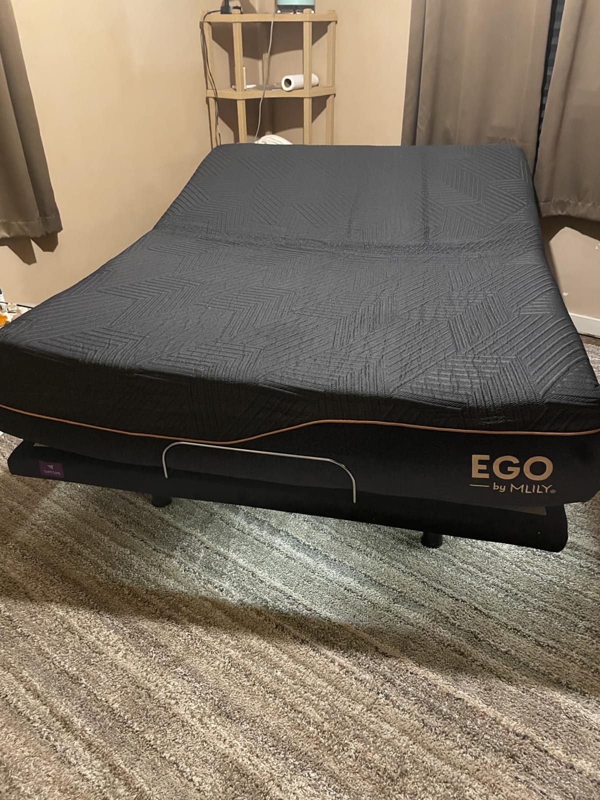 Tami Tami T600 Adjustable Bed Frame Queen Size with Remote & Massage - Electric Beds Bases, Zero Gravity, Dual Side USB, Side Pockets, Nightlight, Quiet Motor customer photo 2