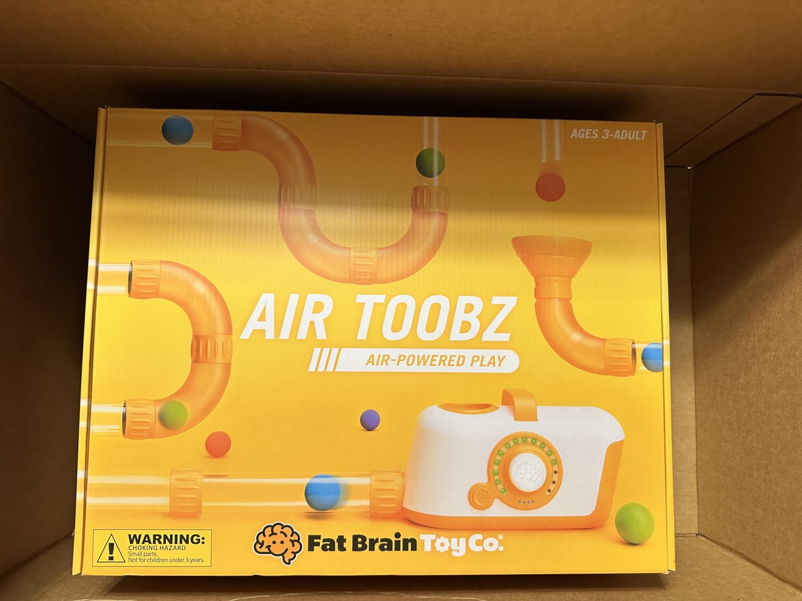 Fat Brain Toys The Original Air Toobz, Air-Powered STEM Building Toys for Kids & Teens, Kids Building Toys, STEM Toys for 3+ Year Old customer photo 1
