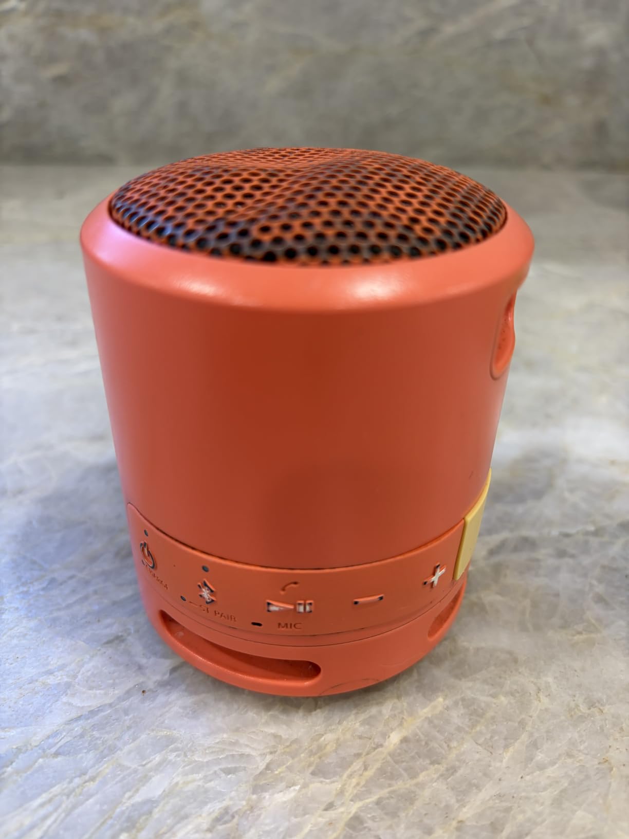 Sony SRS-XB100 Wireless Bluetooth Portable Lightweight Super-Compact Travel Speaker, Durable IP67 Waterproof & Dustproof Shower Speaker, 16 Hour Battery, Versatile Strap, & Hands-free Calling, Black customer photo 1