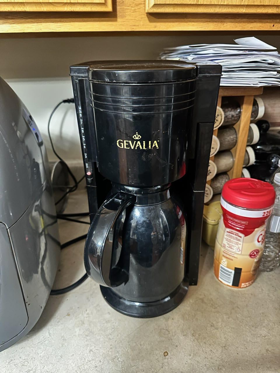 BLACK+DECKER 12 Cup Thermal Programmable Coffee Maker with Brew Strength and VORTEX Technology, Black/Steel, CM2046S customer photo 1