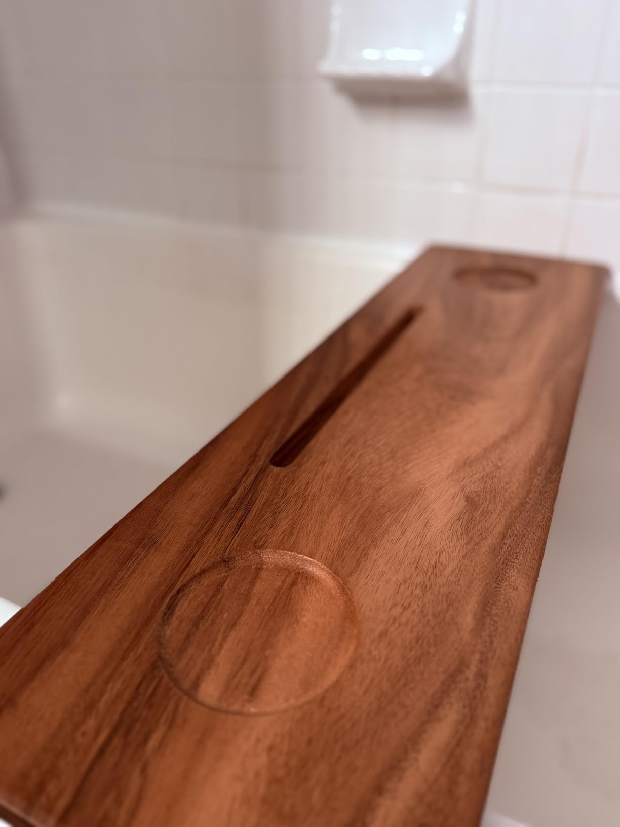 Premium Nature Shed Bathtub Tray for Freestanding Bath | Large & Thick 35