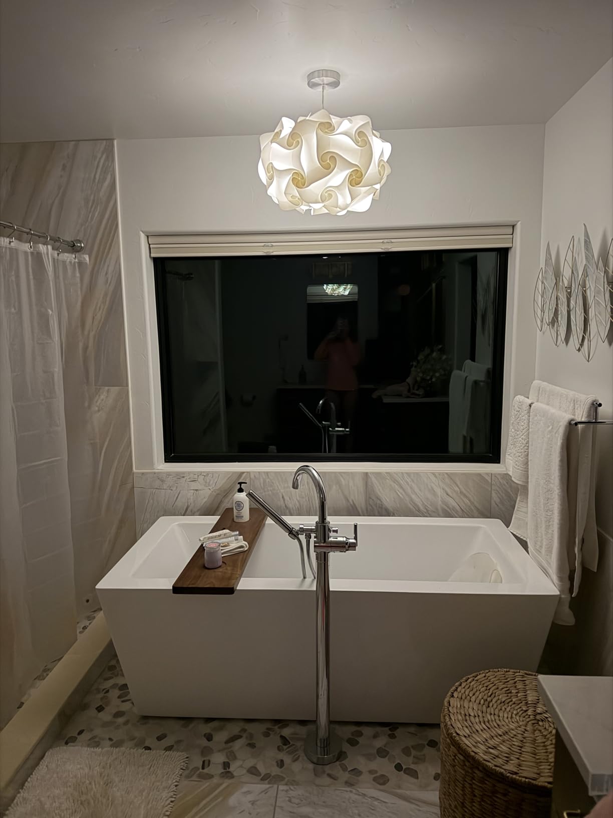 Premium Nature Shed Bathtub Tray for Freestanding Bath | Large & Thick 35