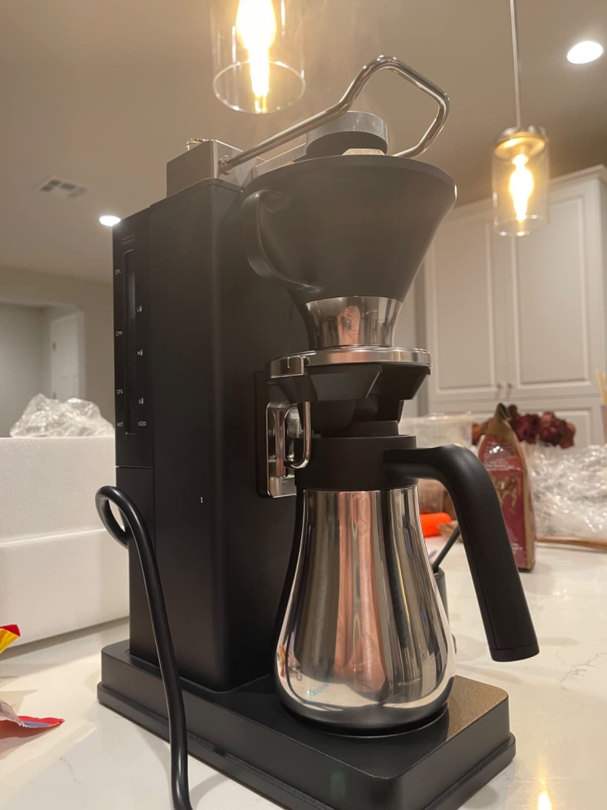 BALMUDA The Brew | Automatic Pour Over Coffee Maker | Clear Brewing Method | Precise Temperature Regulation | Three Brewing Modes: Regular, Strong, Iced | Compact Design | US Version customer photo 1