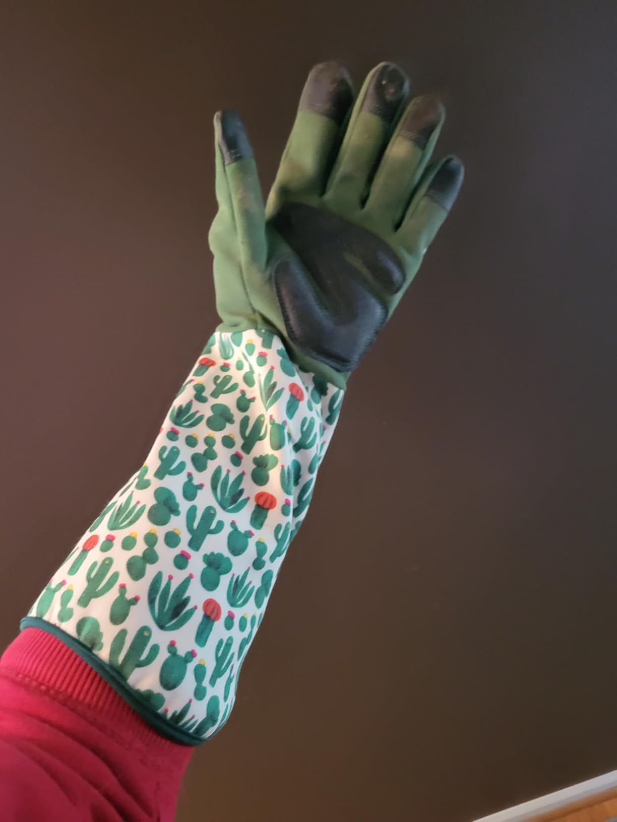 Schwer Gardening Gloves for Women, Reinforced Fingertips & Palm, L010, M | Touchscreen, Forearm Protection, Abrasion Resistant, Breathable, Comfortable, Rose Pruning, Weeding, Gardening Tools, Gifts customer photo 2