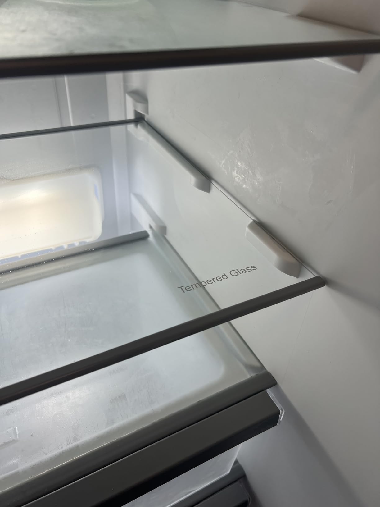 W11188040 Refrigerator Fresh Food Upper Glass Shelf, Fridge Tempered Glass Shelf for Whirlpool Refrigerators Shelf Replacement, Replaces 4547258, PS12348757, W11135529, AP6286990 customer photo 1
