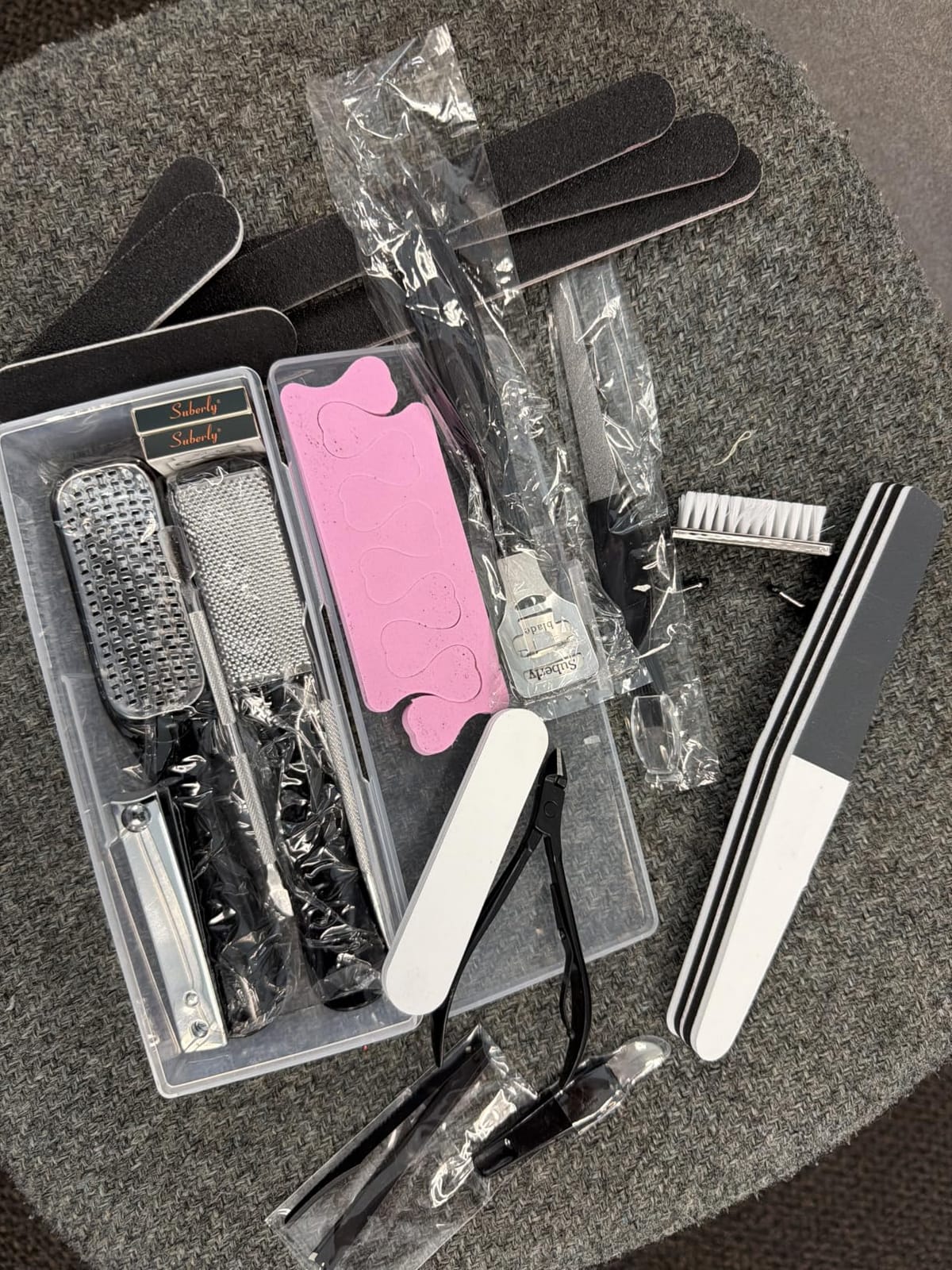 36 in 1 Pedicure Kit, Stainless Steel Foot Care Kit with Foot File, Foot Rasp, Callus Remover, Nail Clipper and Cuticle Pusher for Home Spa Care customer photo 2