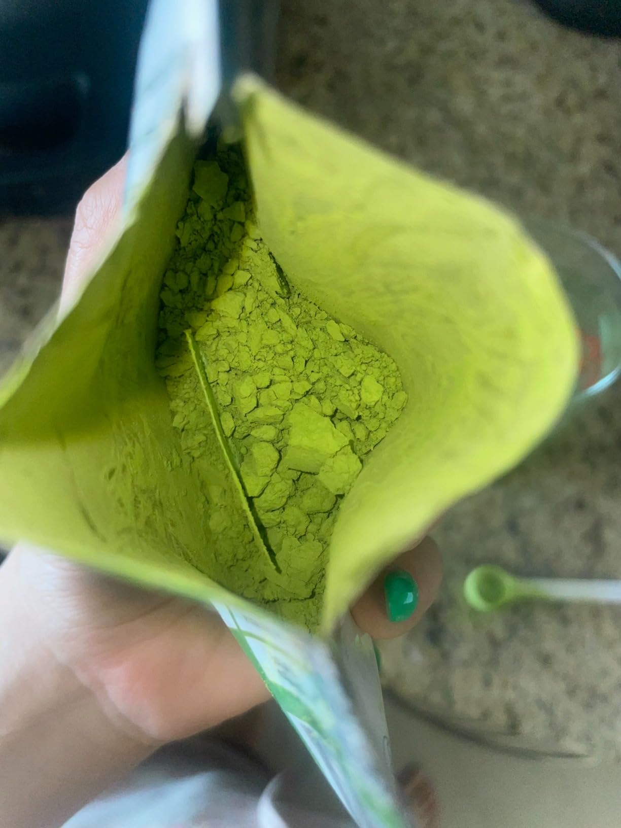 Tenzo Matcha Green Tea Powder - Matcha Powder USDA Organic Premium Grade - Kosher - Authentic Japanese Matcha Tea - Original Matcha Latte Powder - BetterBoost (1.06 Ounce) customer photo 1