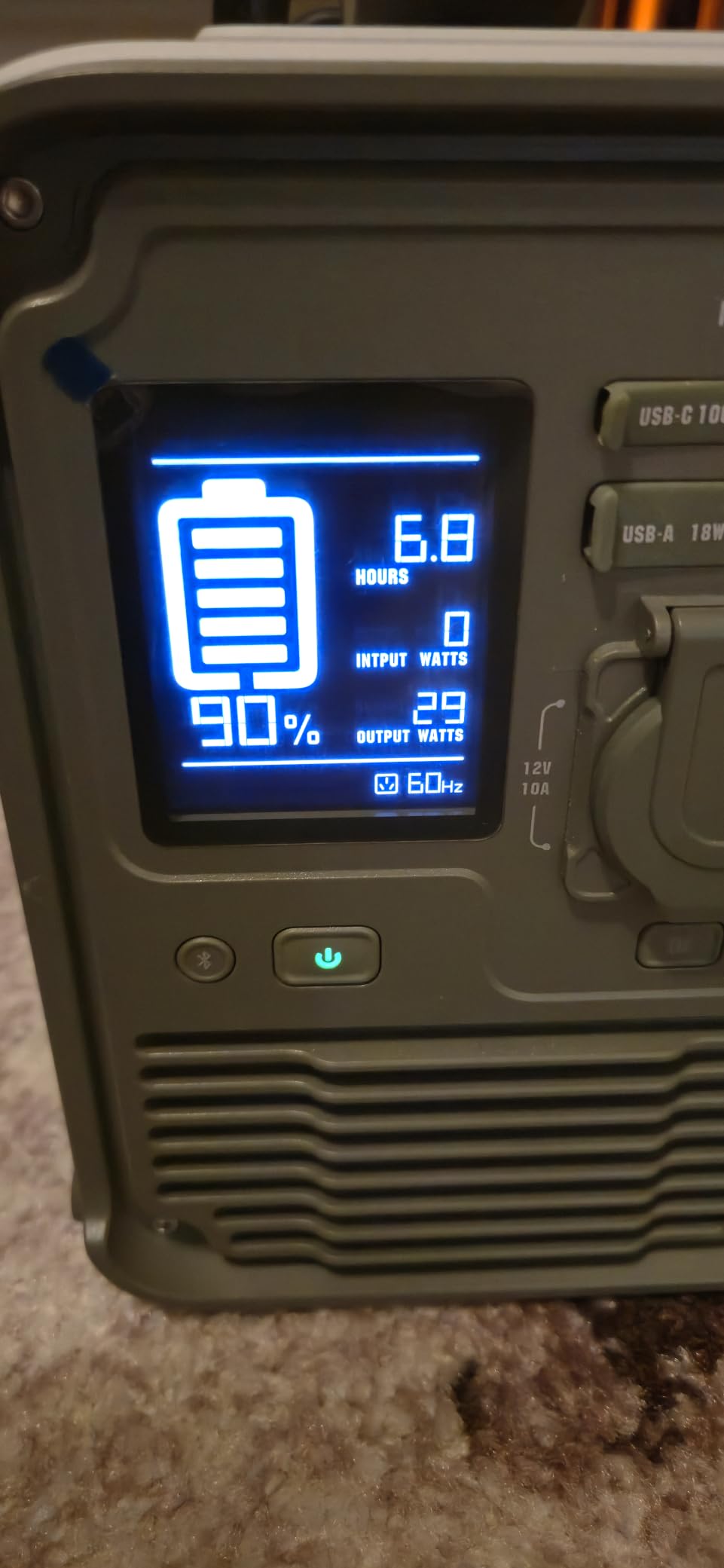 EUHOMY 12 Volt Refrigerator, 19QT(18L) Compressor Electric Cooler APP Control, Car Fridge -4℉~68℉, Portable Refrigerator 12/24V DC 100-240V AC, Portable Freezer for Camping, Travel, Boat customer photo 2